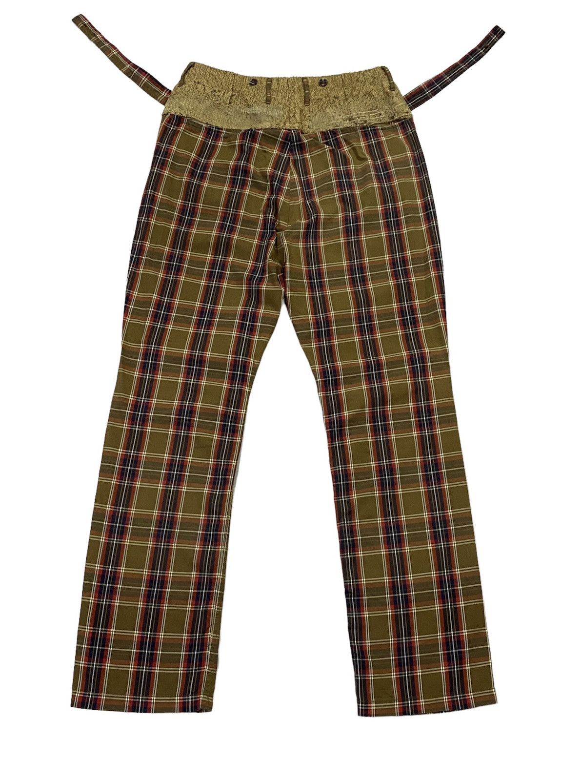 Kapital Nice Design‼️Kapital Checkered Pattern Pants Design Size US 32 / EU 48 - 2 Thumbnail