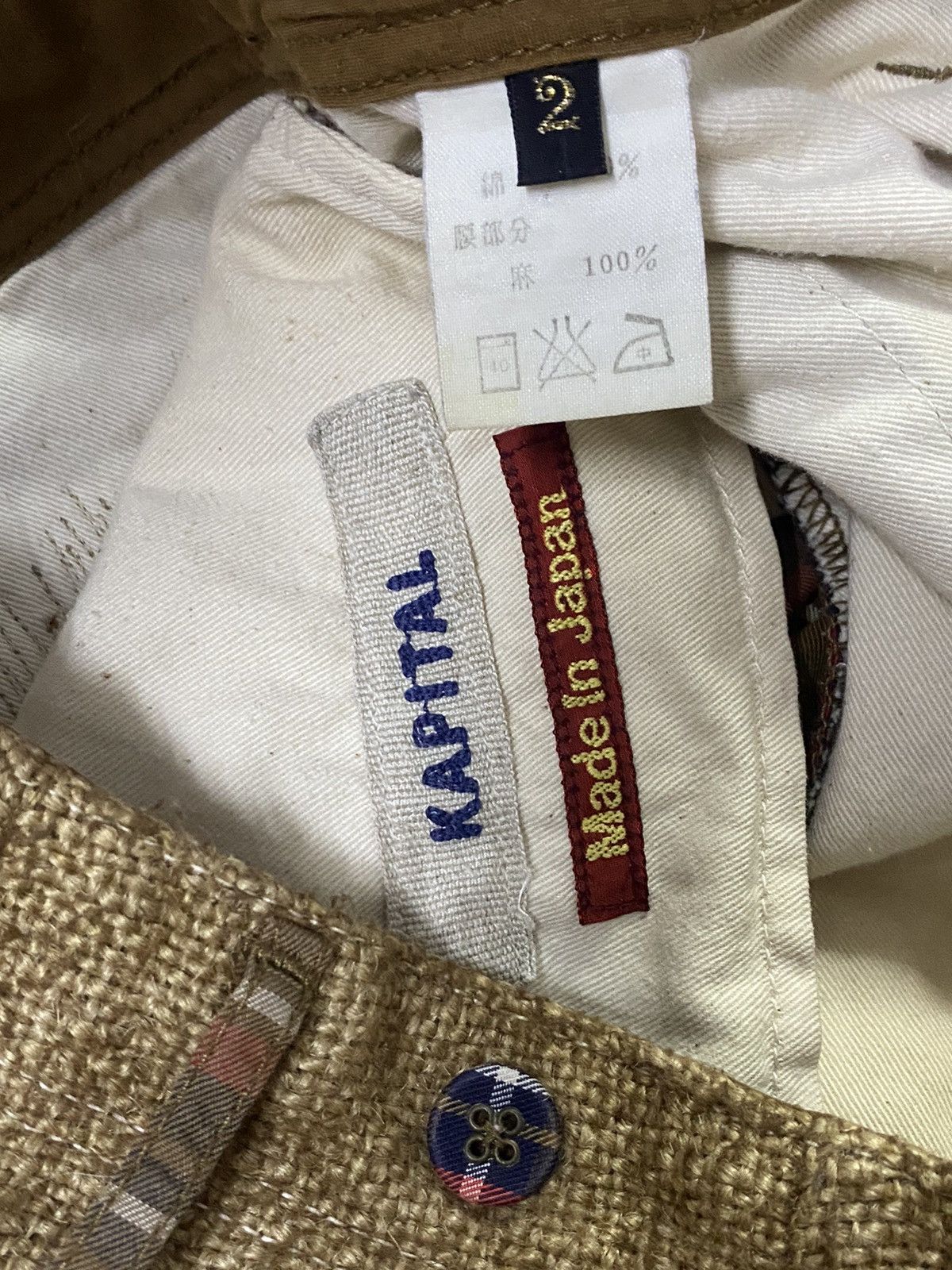 Kapital Nice Design‼️Kapital Checkered Pattern Pants Design Size US 32 / EU 48 - 11 Thumbnail