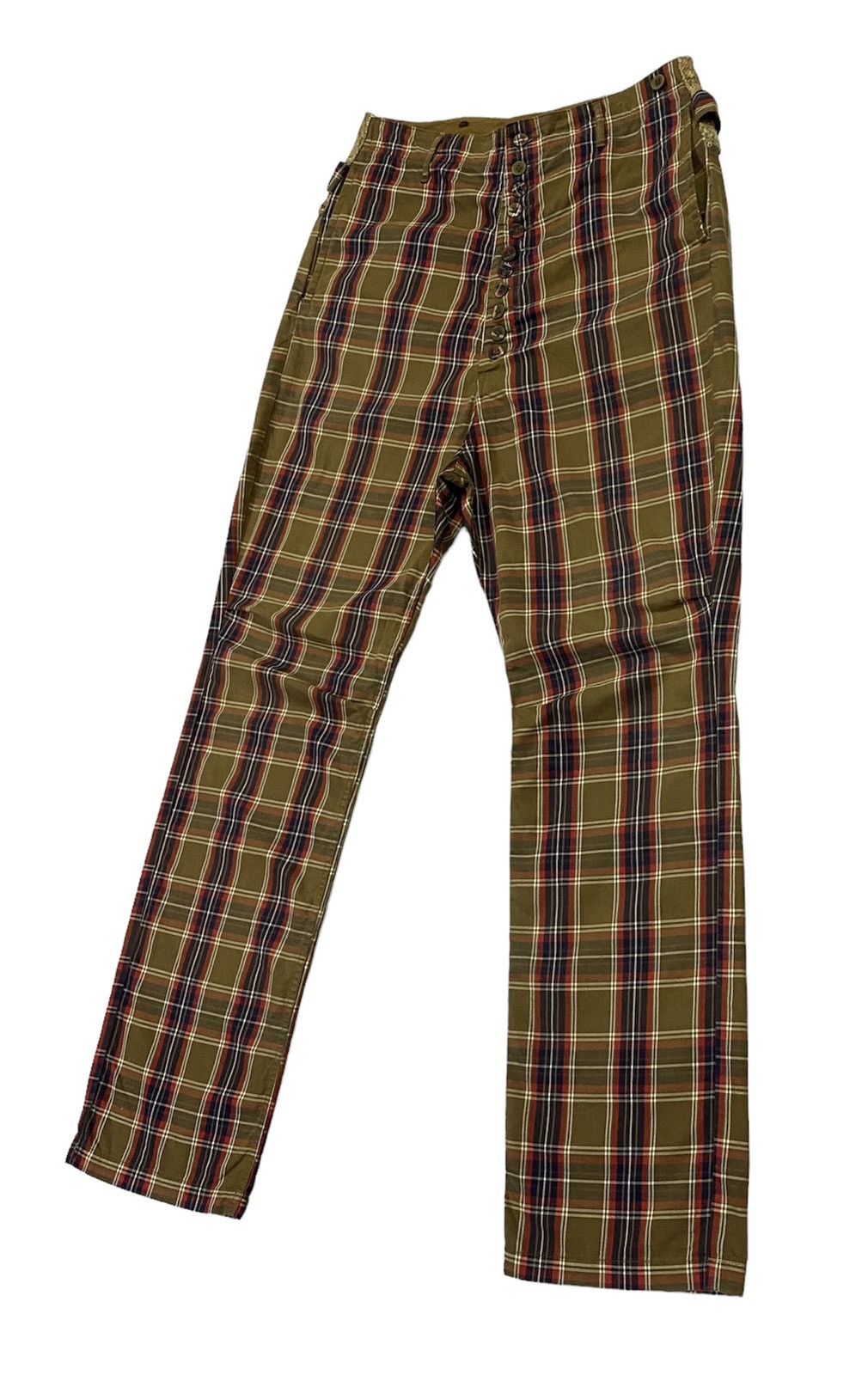 Kapital Nice Design‼️Kapital Checkered Pattern Pants Design Size US 32 / EU 48 - 20 Thumbnail