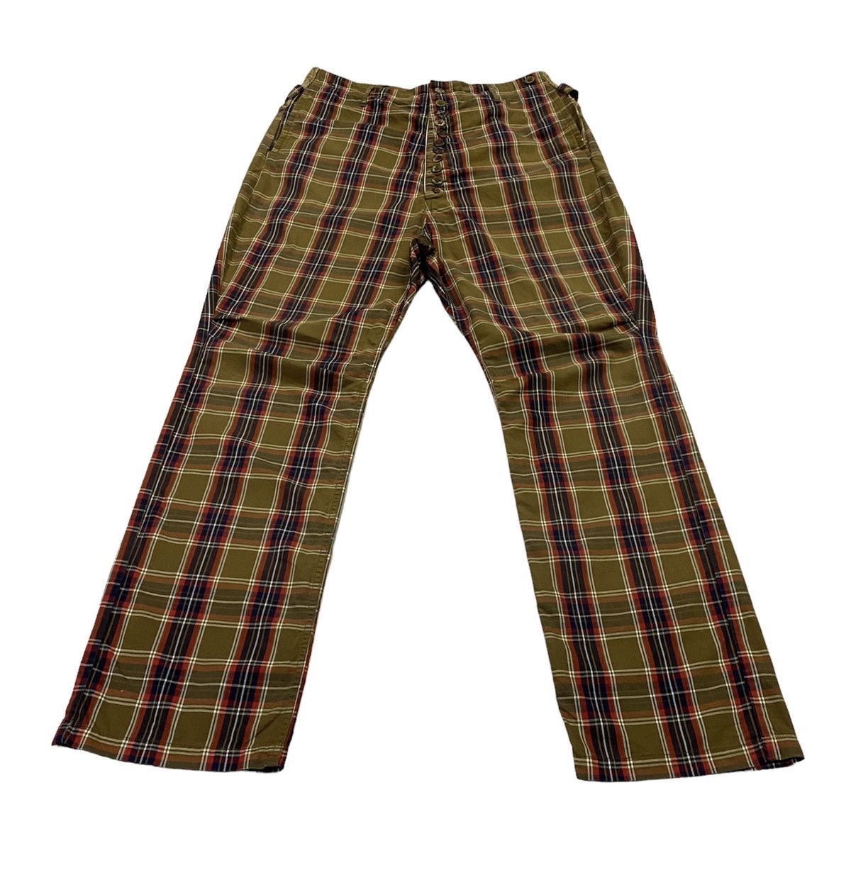 Kapital Nice Design‼️Kapital Checkered Pattern Pants Design Size US 32 / EU 48 - 24 Thumbnail