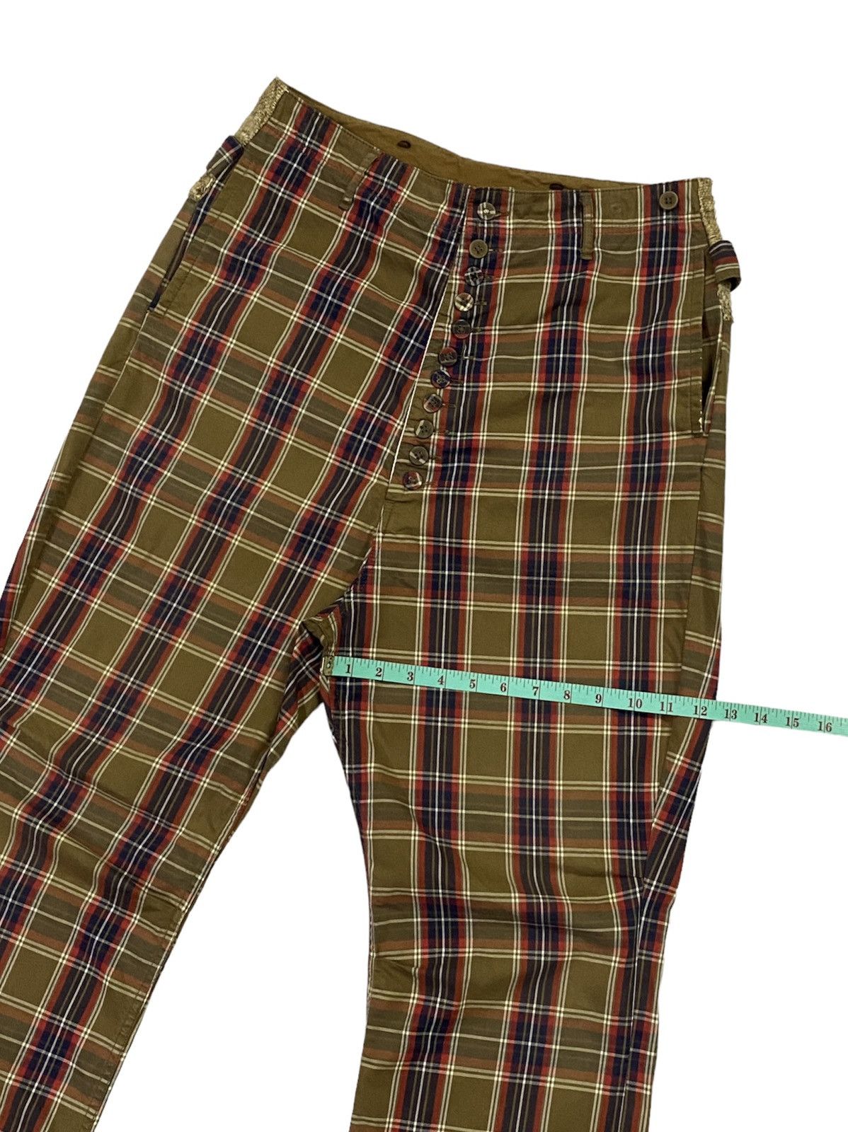 Kapital Nice Design‼️Kapital Checkered Pattern Pants Design Size US 32 / EU 48 - 8 Thumbnail