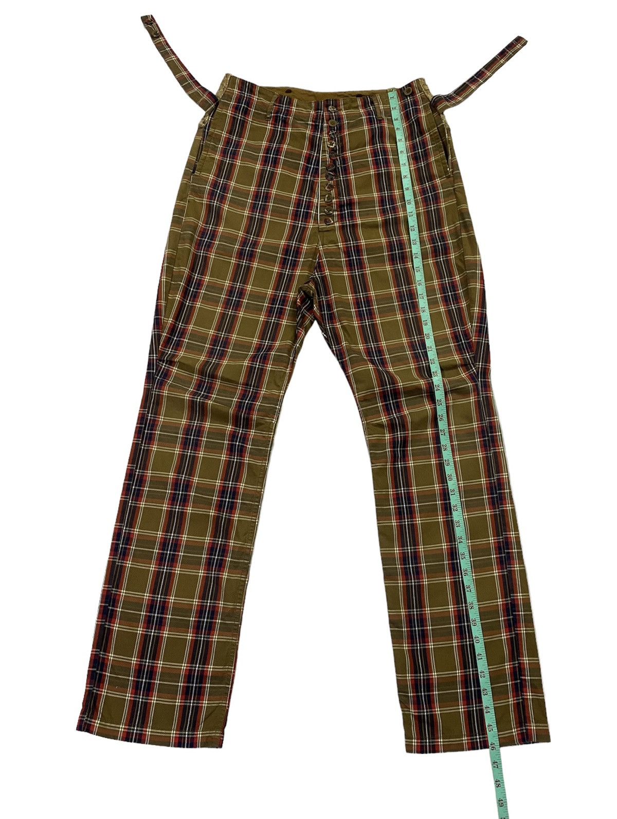 Kapital Nice Design‼️Kapital Checkered Pattern Pants Design Size US 32 / EU 48 - 6 Thumbnail