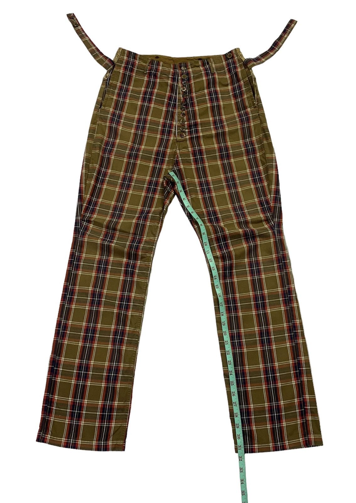 Kapital Nice Design‼️Kapital Checkered Pattern Pants Design Size US 32 / EU 48 - 7 Thumbnail