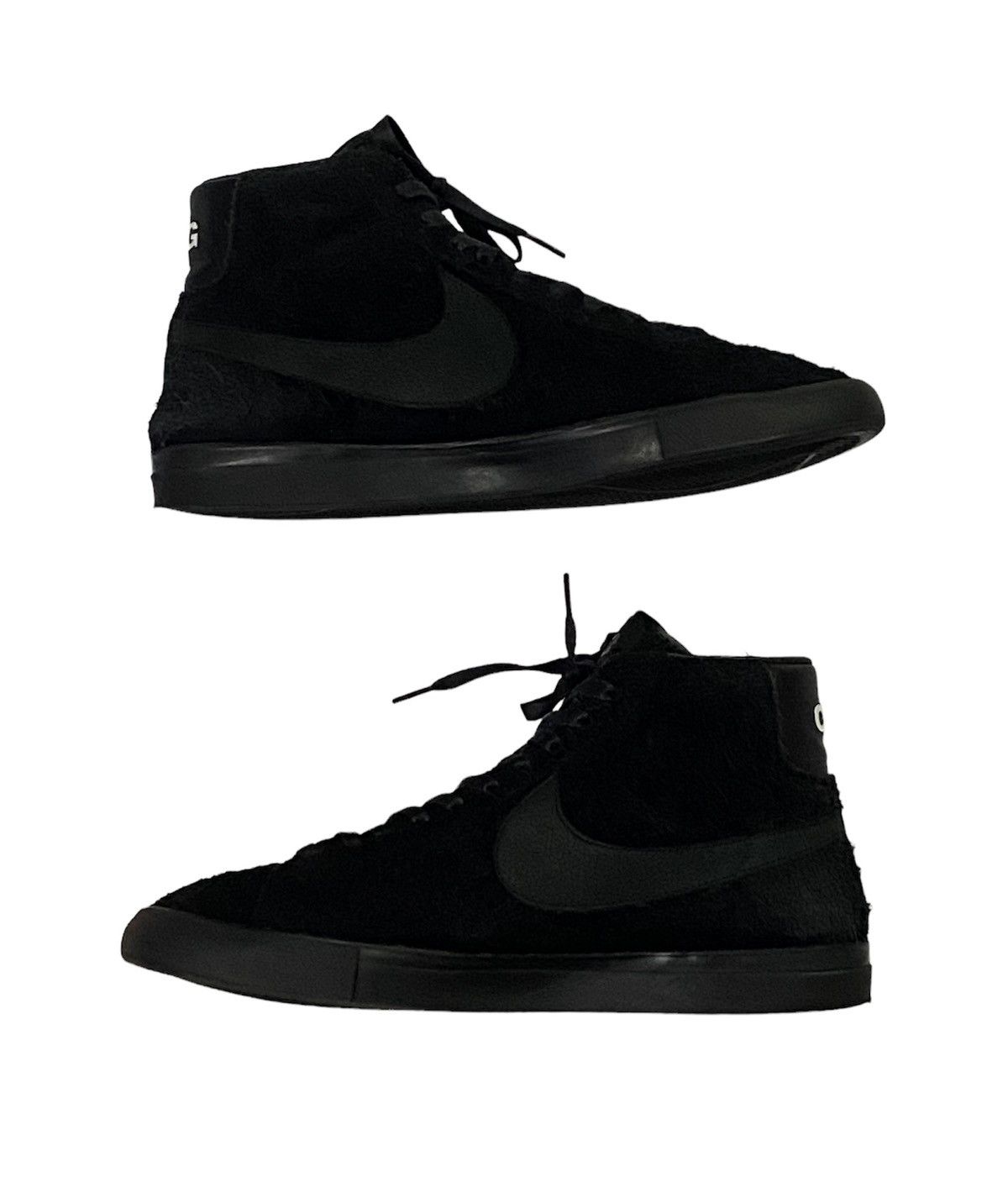 Comme des Garcons 2014 Nike Blazer High Sp / Comme Des Garçons Black Size US 10 / EU 43 - 2 Thumbnail