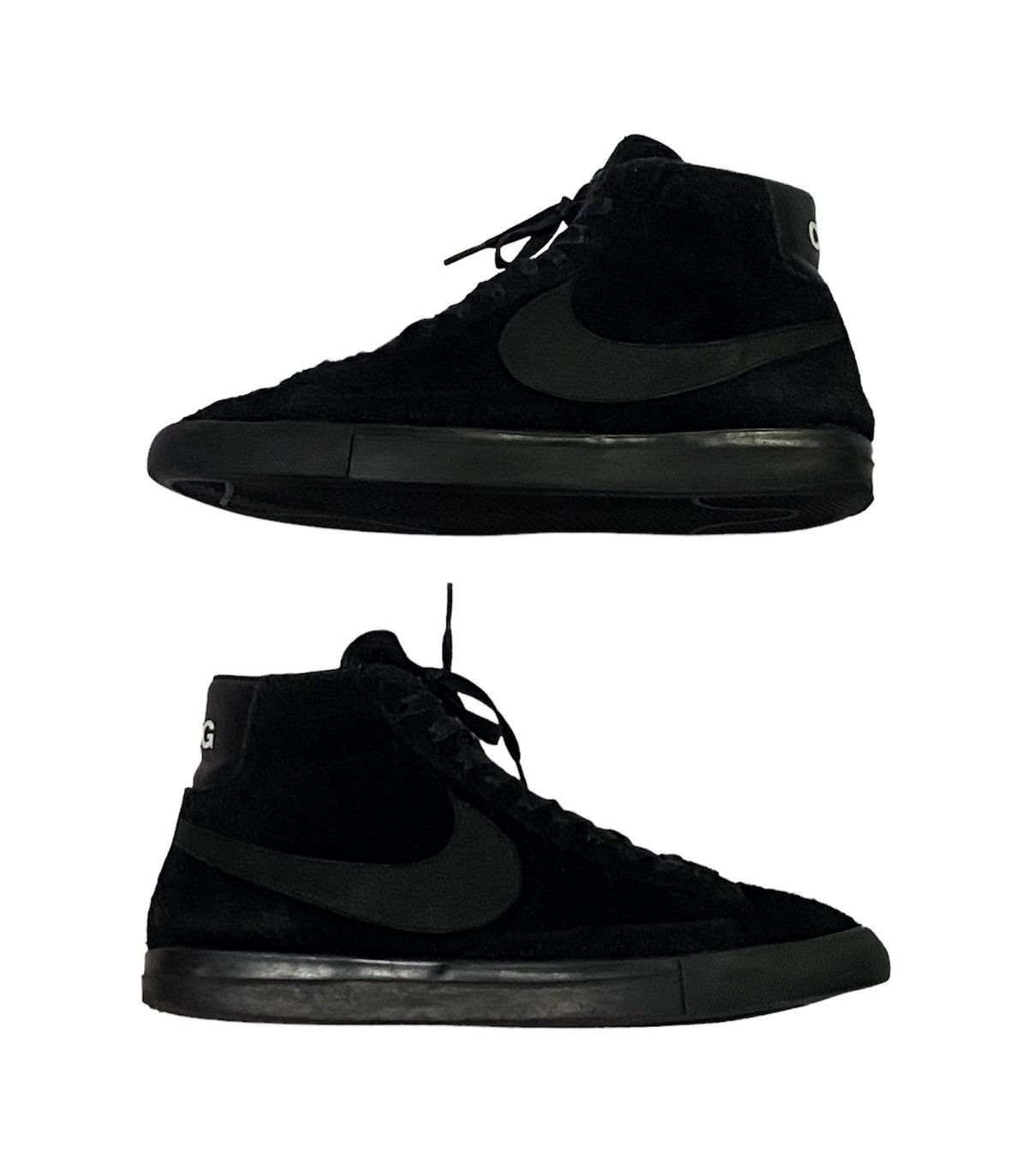 Comme des Garcons 2014 Nike Blazer High Sp / Comme Des Garçons Black Size US 10 / EU 43 - 3 Thumbnail