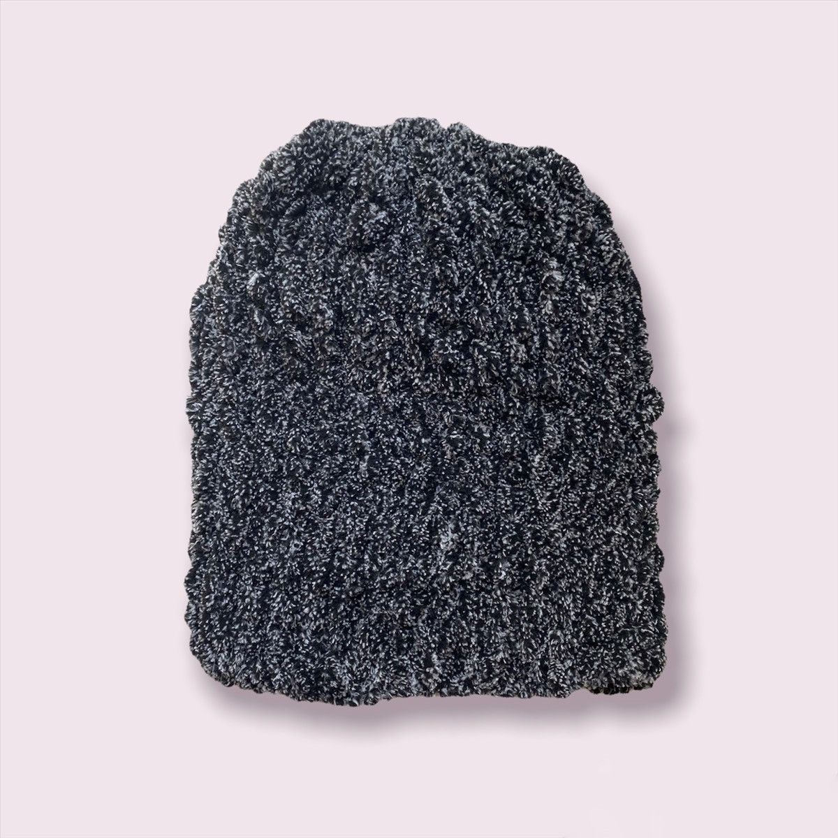 Handmade × Japanese Brand Handmade Knitted Balaclava Ski Mask Bunny Panda Style Size ONE SIZE - 3 Thumbnail