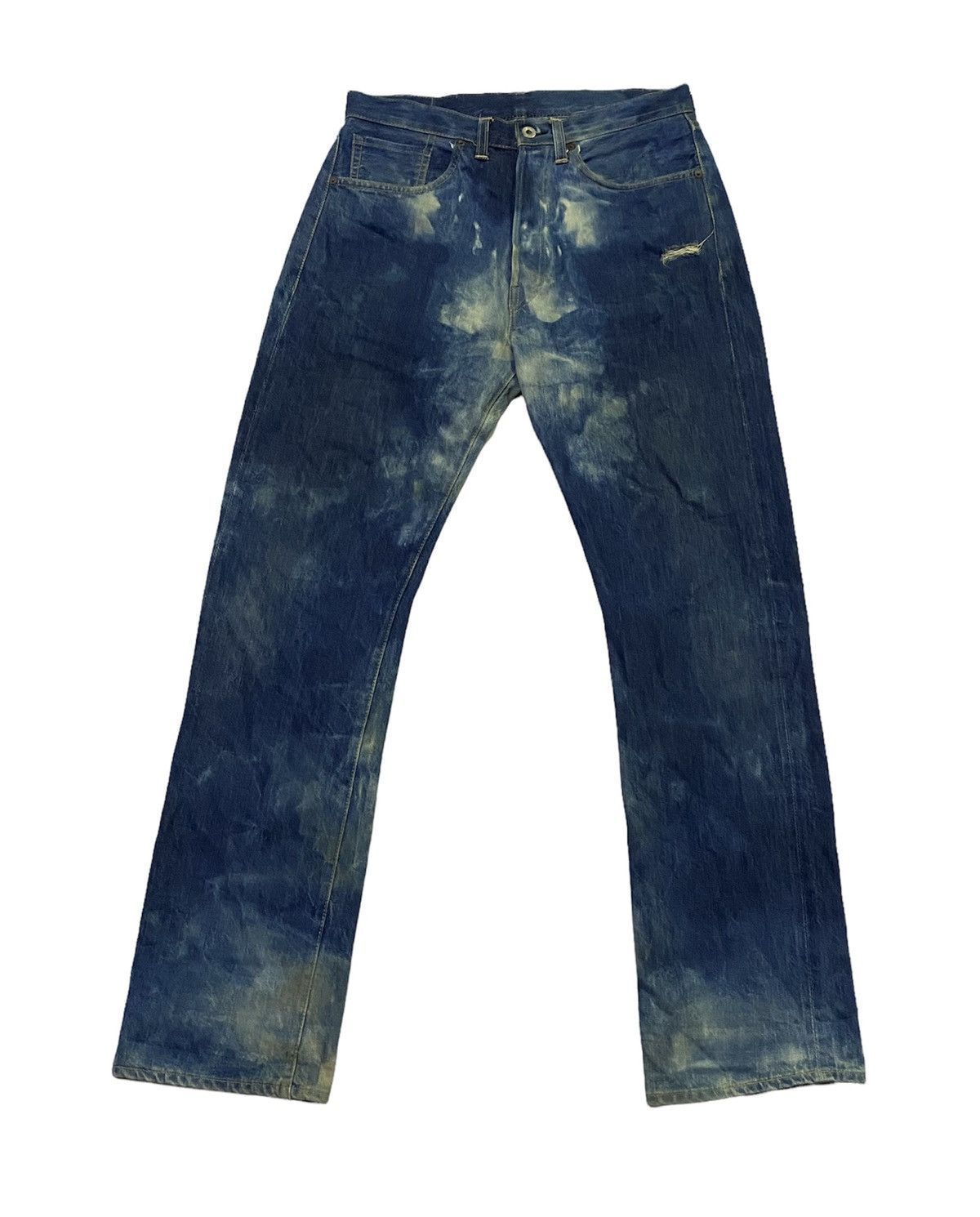 Levi's Vintage Levi’s Big E Selvedge Acid Wash Distressed Denim Size US 32 / EU 48 - 1 Thumbnail