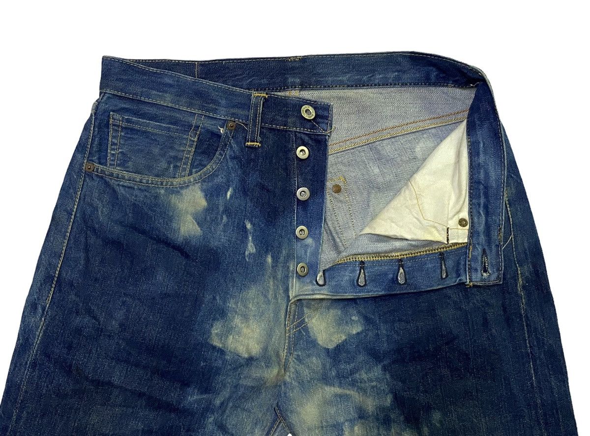 Levi's Vintage Levi’s Big E Selvedge Acid Wash Distressed Denim Size US 32 / EU 48 - 14 Thumbnail