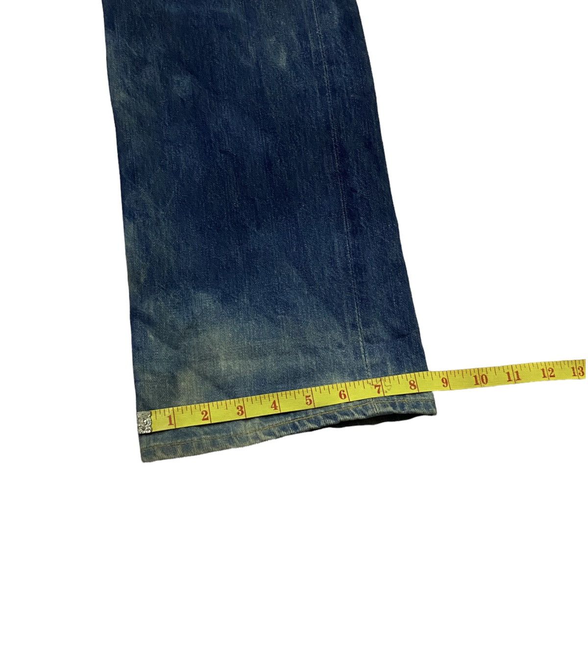 Levi's Vintage Levi’s Big E Selvedge Acid Wash Distressed Denim Size US 32 / EU 48 - 9 Thumbnail