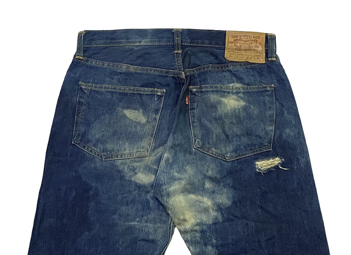Levi's Vintage Levi’s Big E Selvedge Acid Wash Distressed Denim Size US 32 / EU 48 - 15 Thumbnail