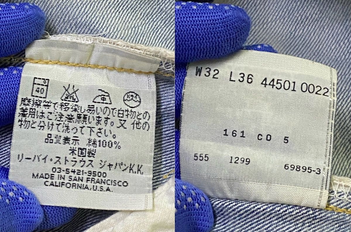 Levi's Vintage Levi’s Big E Selvedge Acid Wash Distressed Denim Size US 32 / EU 48 - 11 Thumbnail