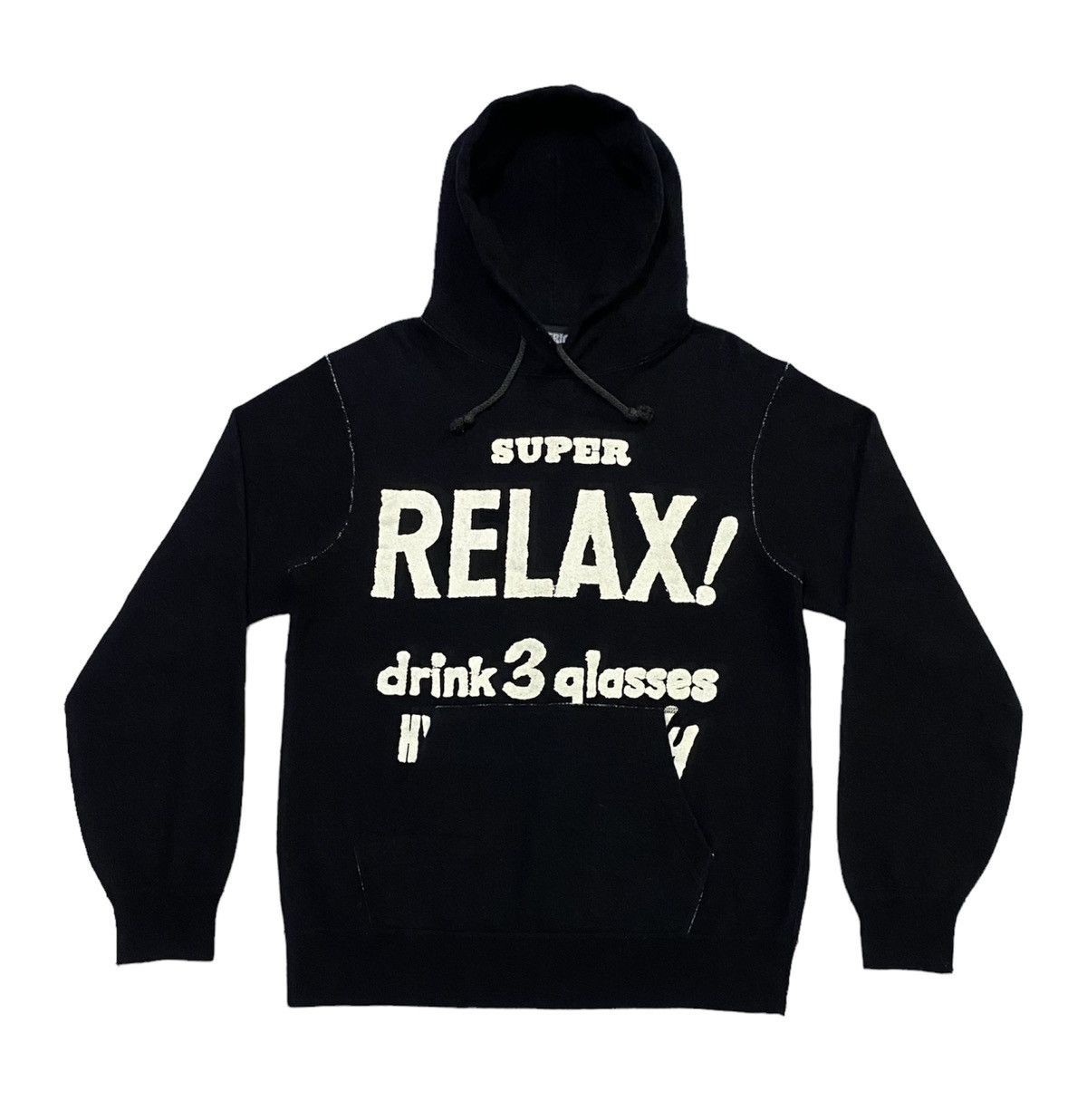 Hysteric Glamour Vintage Hysteric Glamour Relax Drink 3 Glasses Hoodei Size US M / EU 48-50 / 2 - 2 Thumbnail