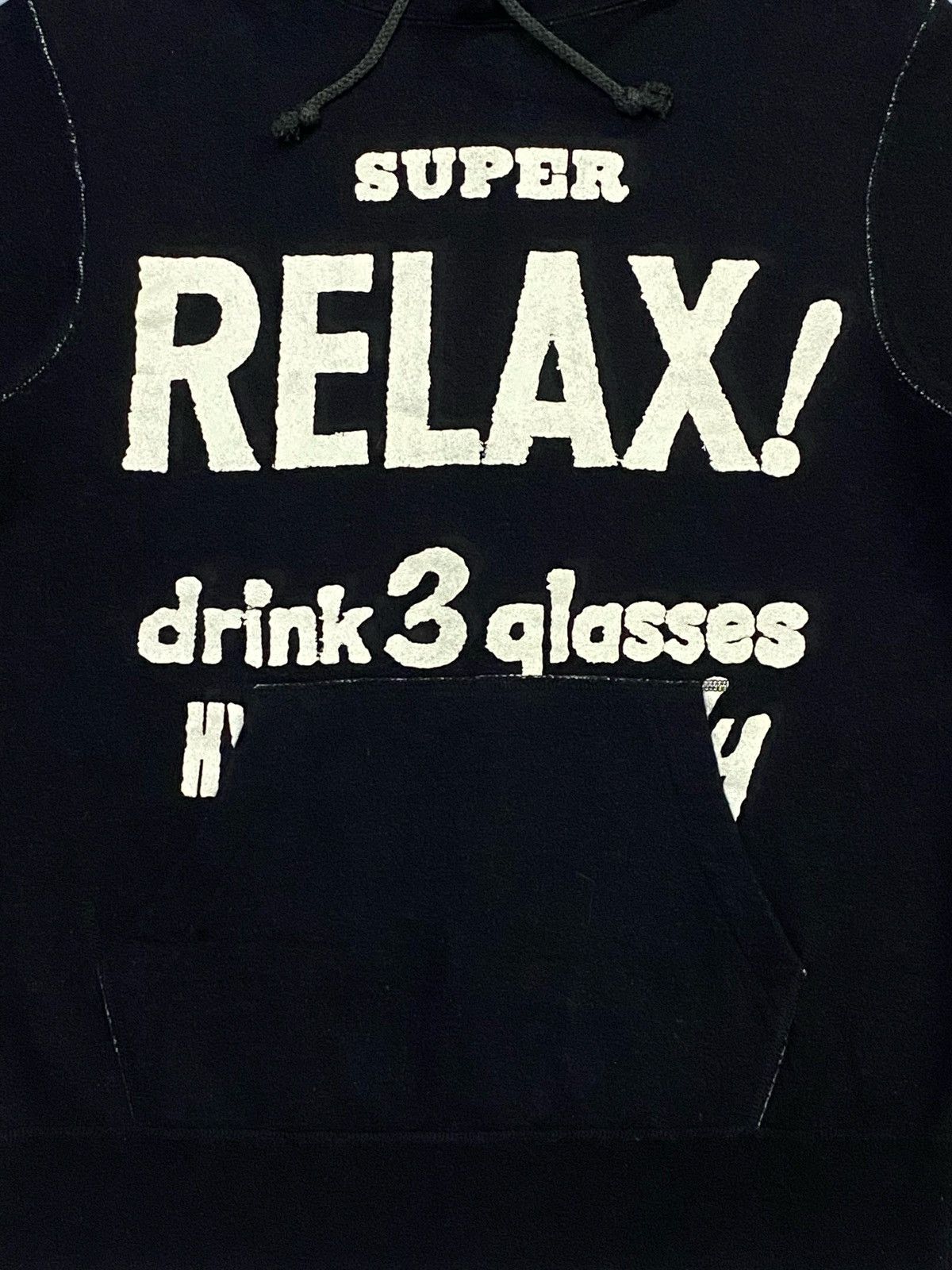 Hysteric Glamour Vintage Hysteric Glamour Relax Drink 3 Glasses Hoodei Size US M / EU 48-50 / 2 - 15 Thumbnail
