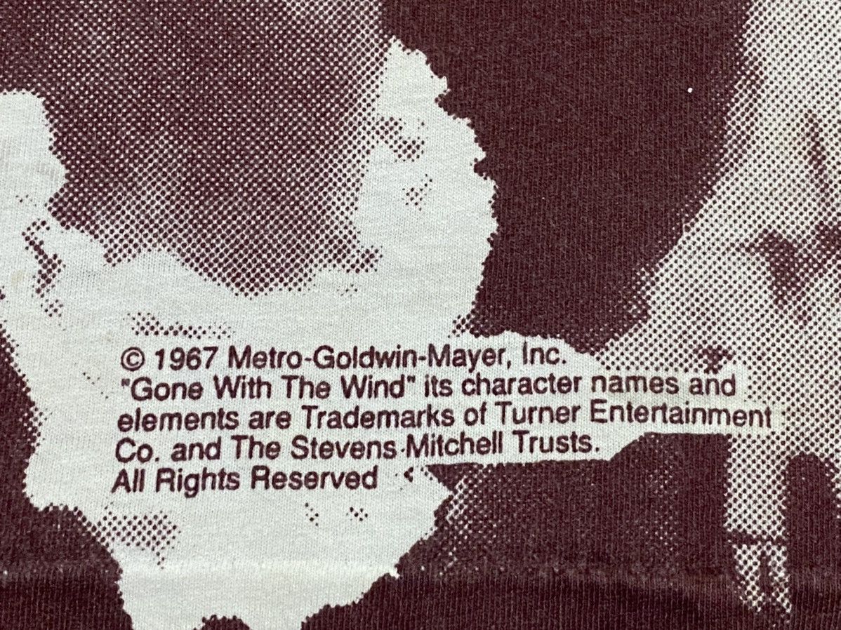 Vintage Vintage 90s Gone With The Wind Full Print Movie Shirt Size US L / EU 52-54 / 3 - 13 Thumbnail