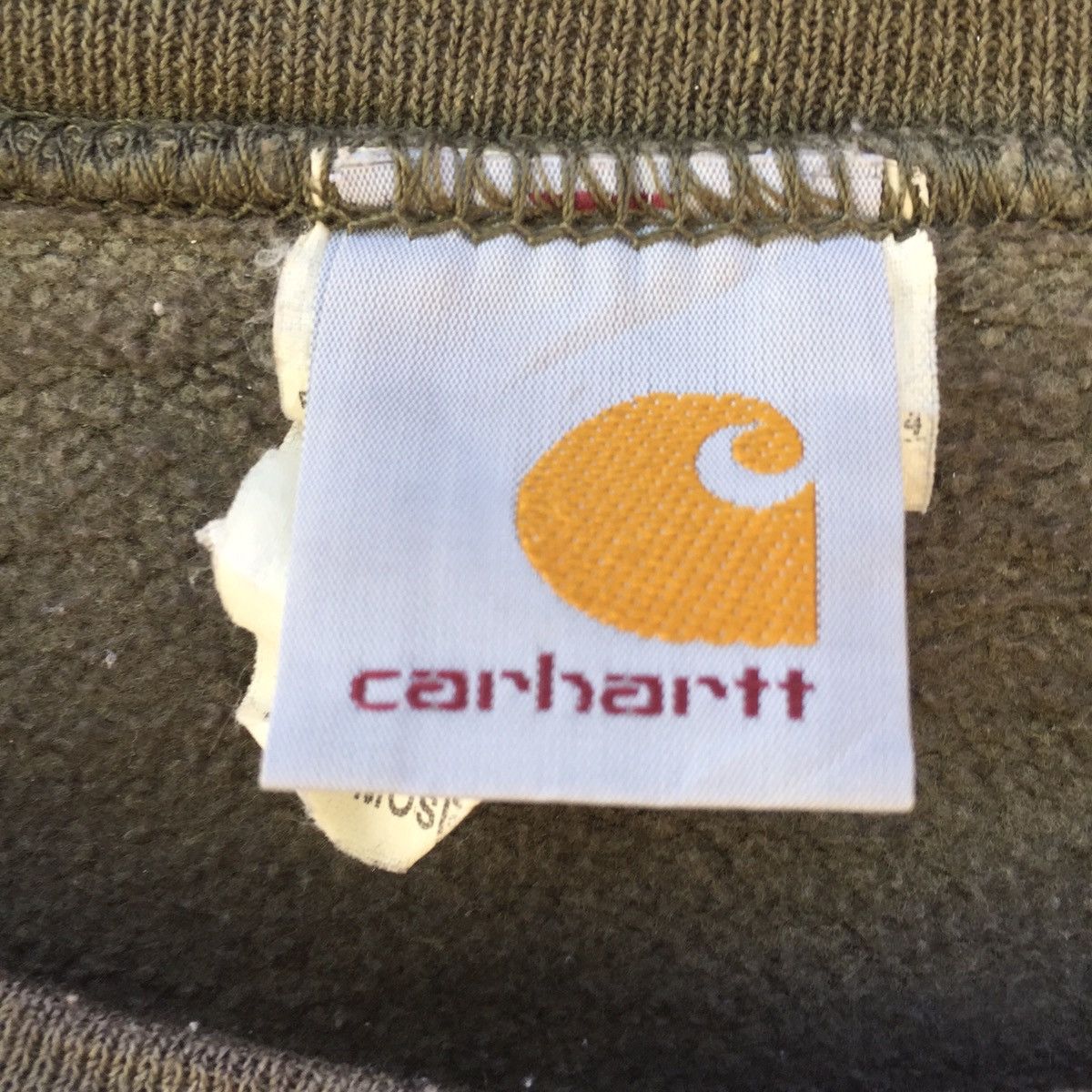 Carhartt × Vintage Vintage Carhartt Sweatshirt Size US L / EU 52-54 / 3 - 4 Thumbnail
