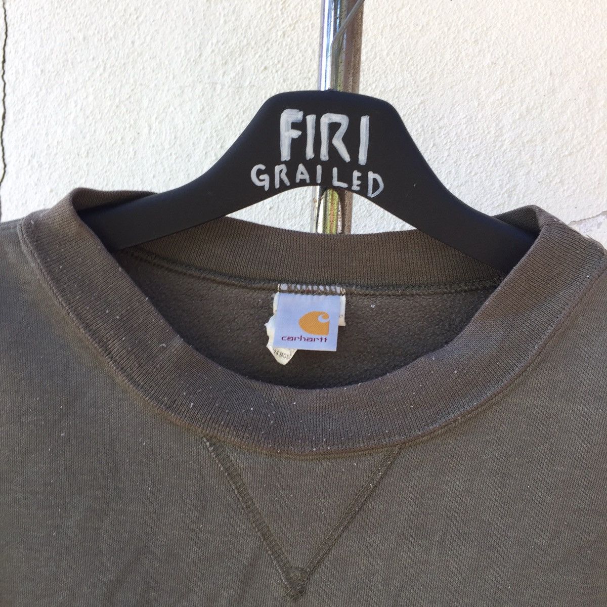 Carhartt × Vintage Vintage Carhartt Sweatshirt Size US L / EU 52-54 / 3 - 3 Thumbnail