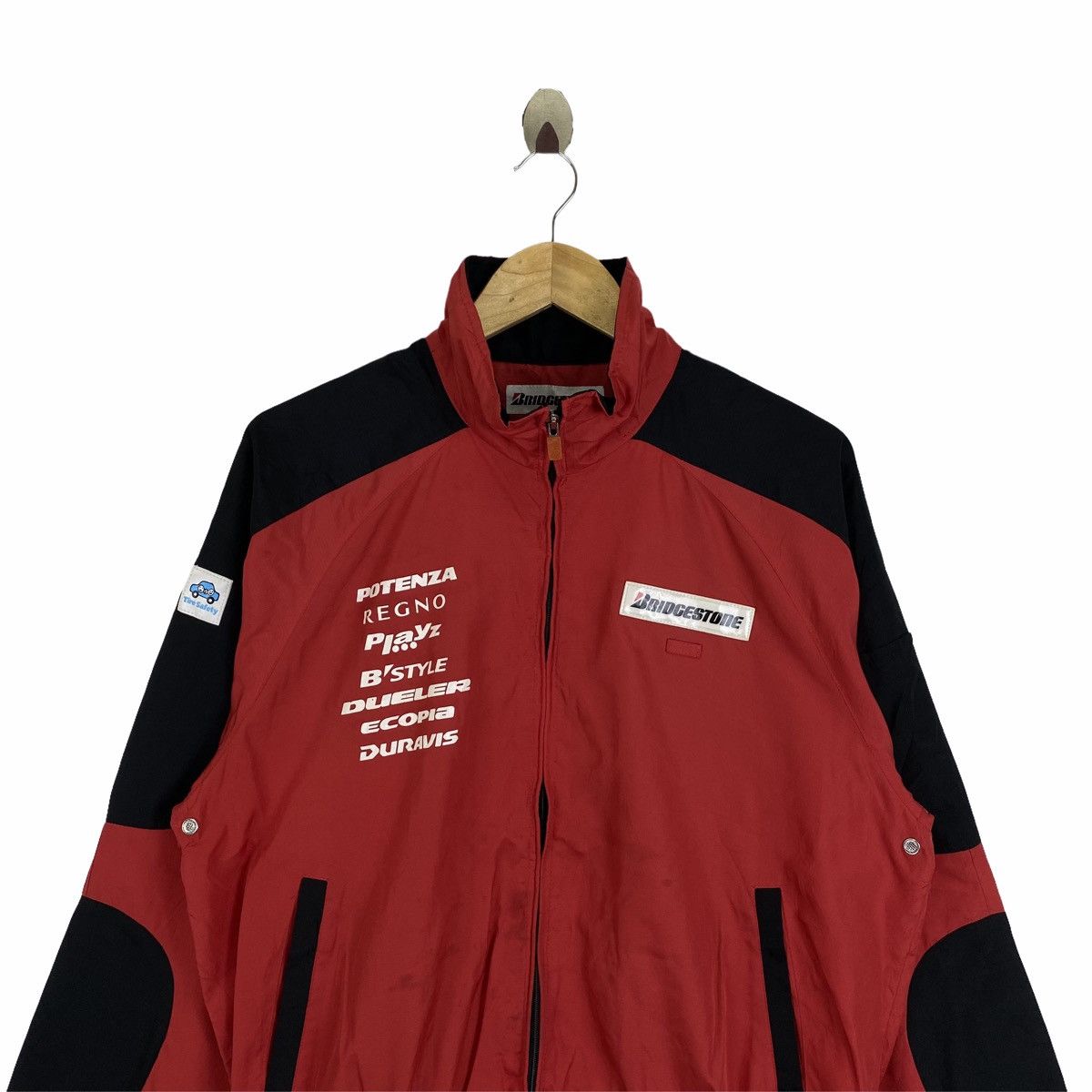 Sports Specialties × Vintage Vintage BRIDGESTONE Motorsport Racing Bomber Light Jacket Size US L / EU 52-54 / 3 - 5 Thumbnail