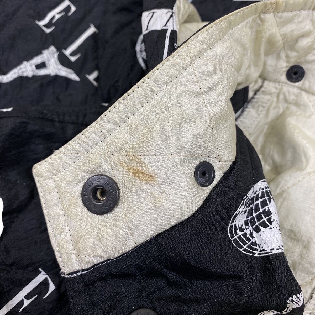 Designer × Vintage Vintage ELLE Paris Fullprint Hoodie Parka Raincoat Jacket Size L / US 10 / IT 46 - 9 Thumbnail