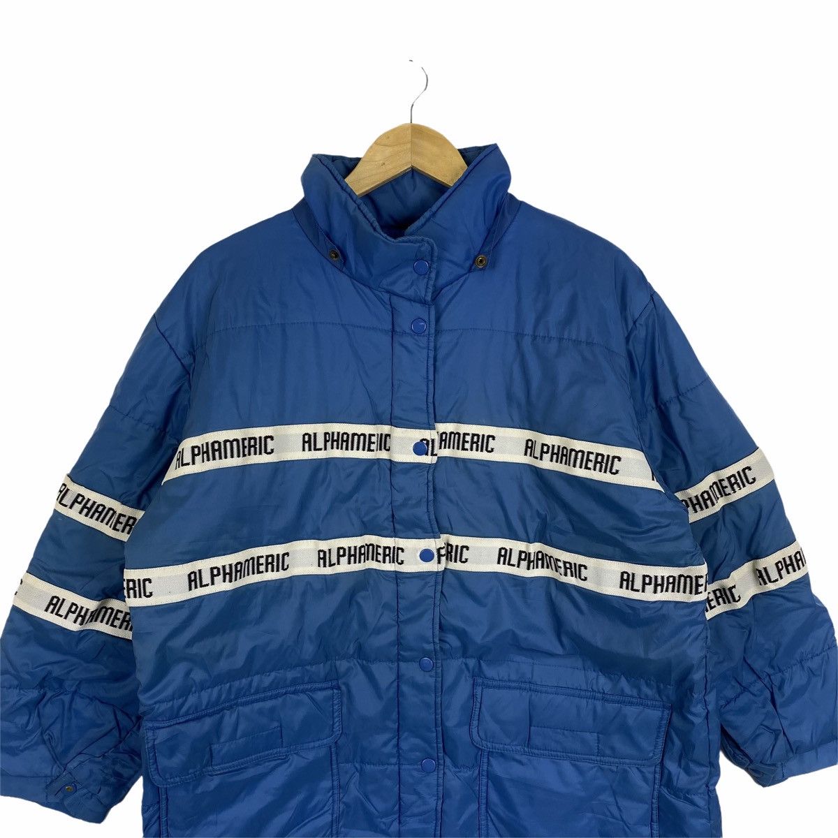 Vintage Vintage ALPHA MERIC Small Logo Parkas Long Jacket Size US M / EU 48-50 / 2 - 5 Thumbnail