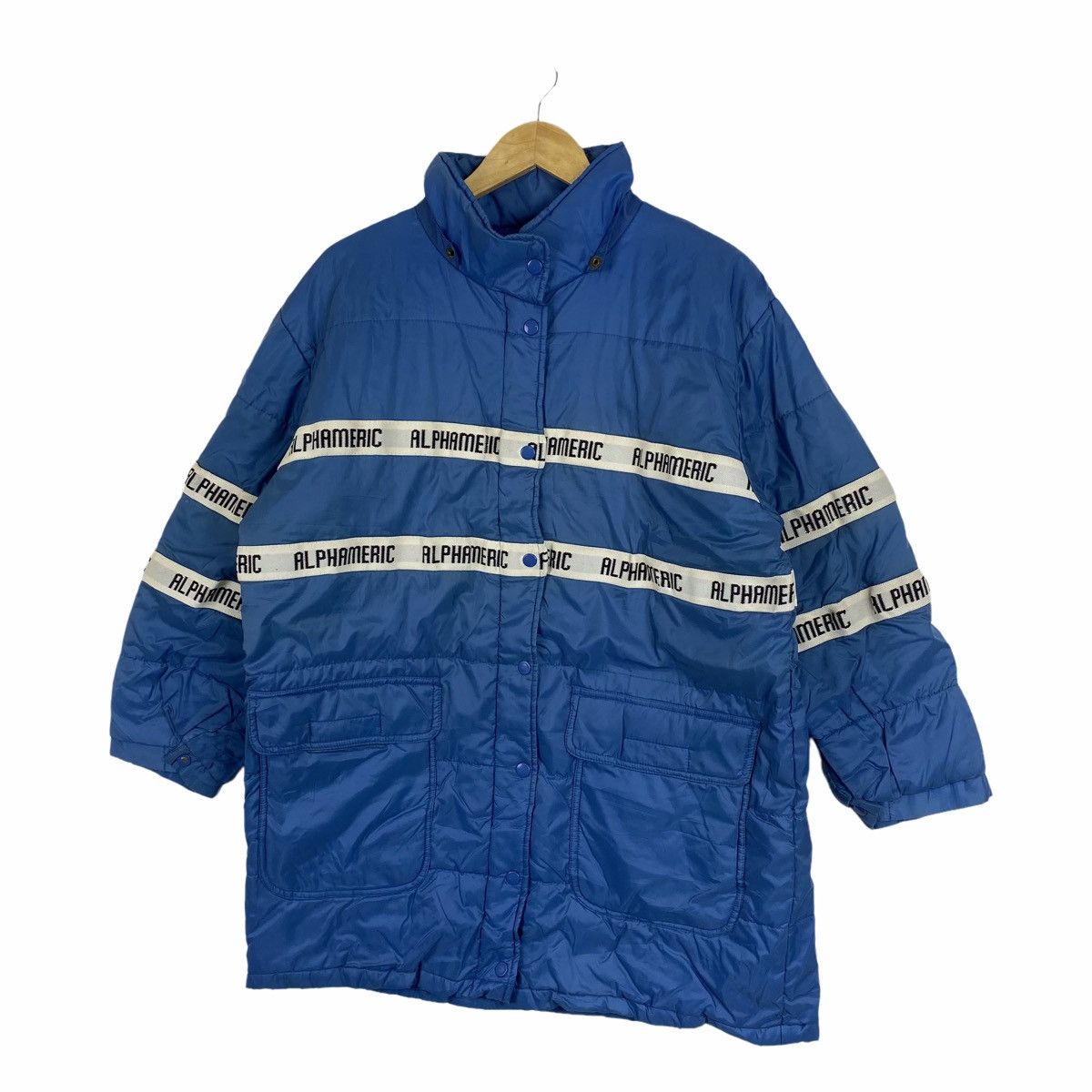 Vintage Vintage ALPHA MERIC Small Logo Parkas Long Jacket Size US M / EU 48-50 / 2 - 4 Thumbnail