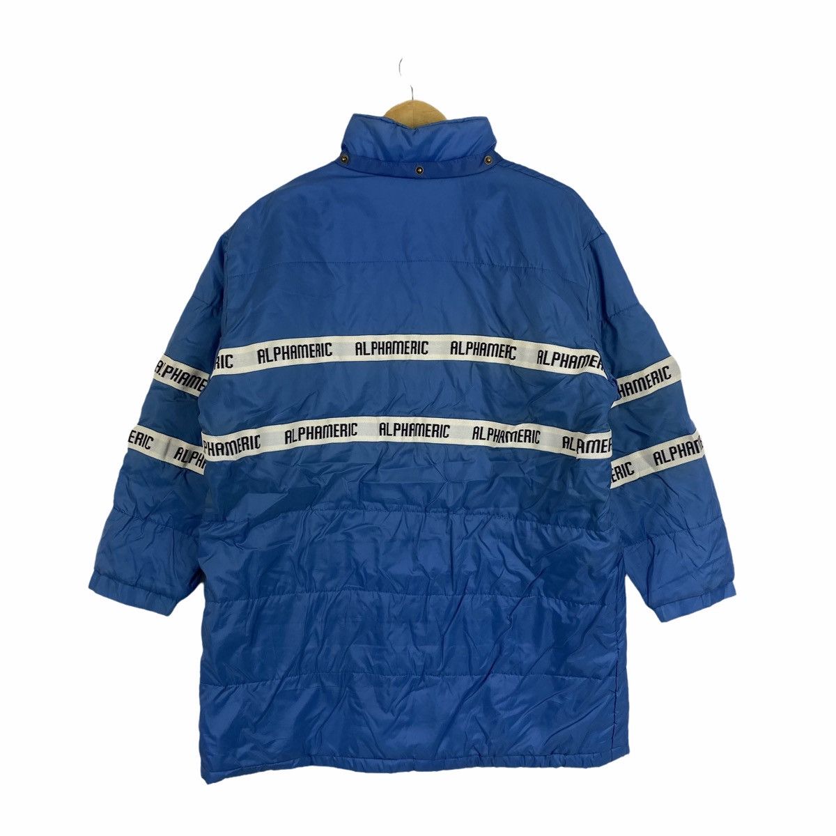 Vintage Vintage ALPHA MERIC Small Logo Parkas Long Jacket Size US M / EU 48-50 / 2 - 2 Thumbnail