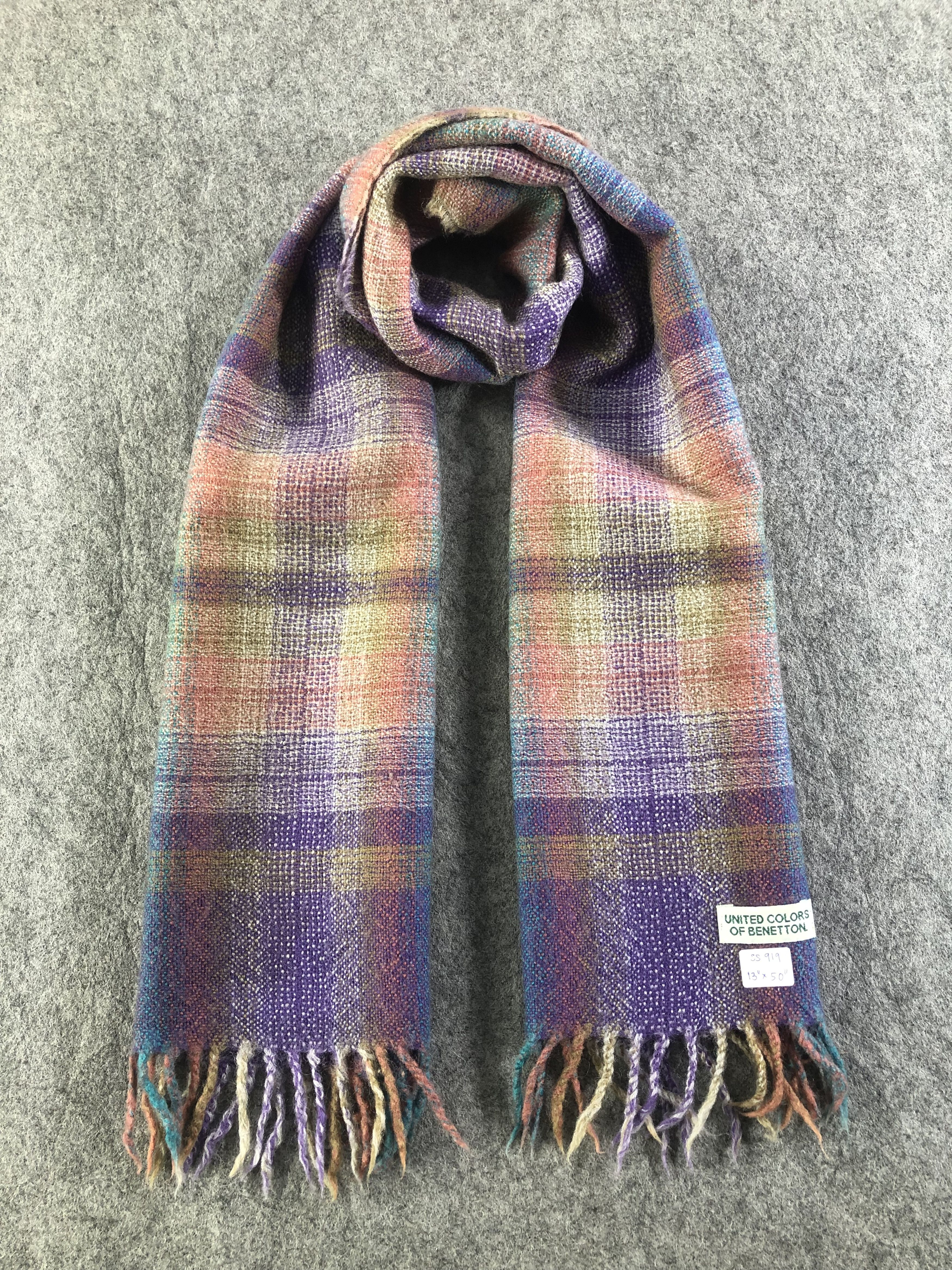 United Colors Of Benetton United Colors Of Benetton Scarf / Muffler / Neckwear Size ONE SIZE - 1 Thumbnail