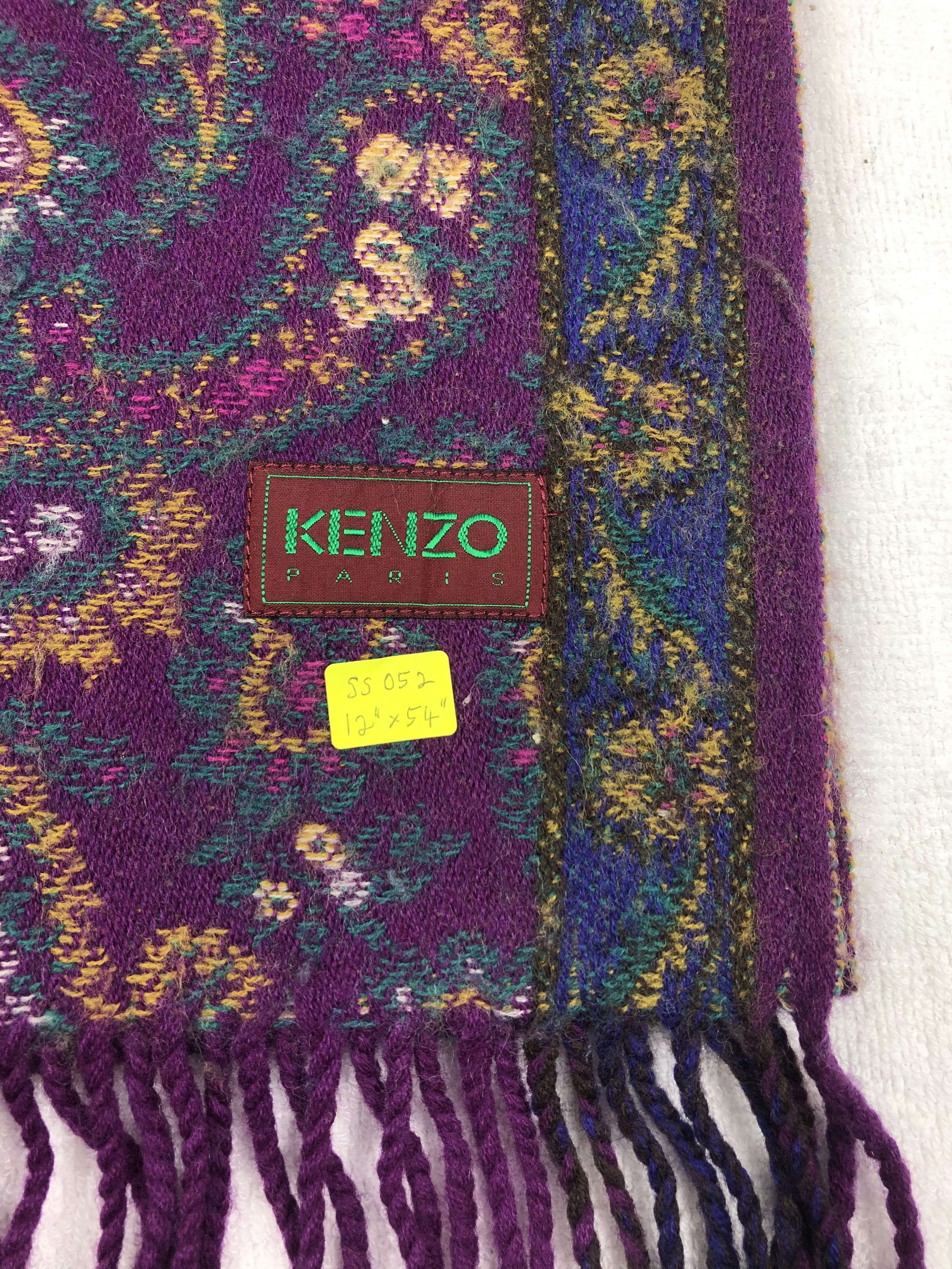 Kenzo Kenzo Scarf / Muffler / Neckwear Size ONE SIZE - 4 Thumbnail