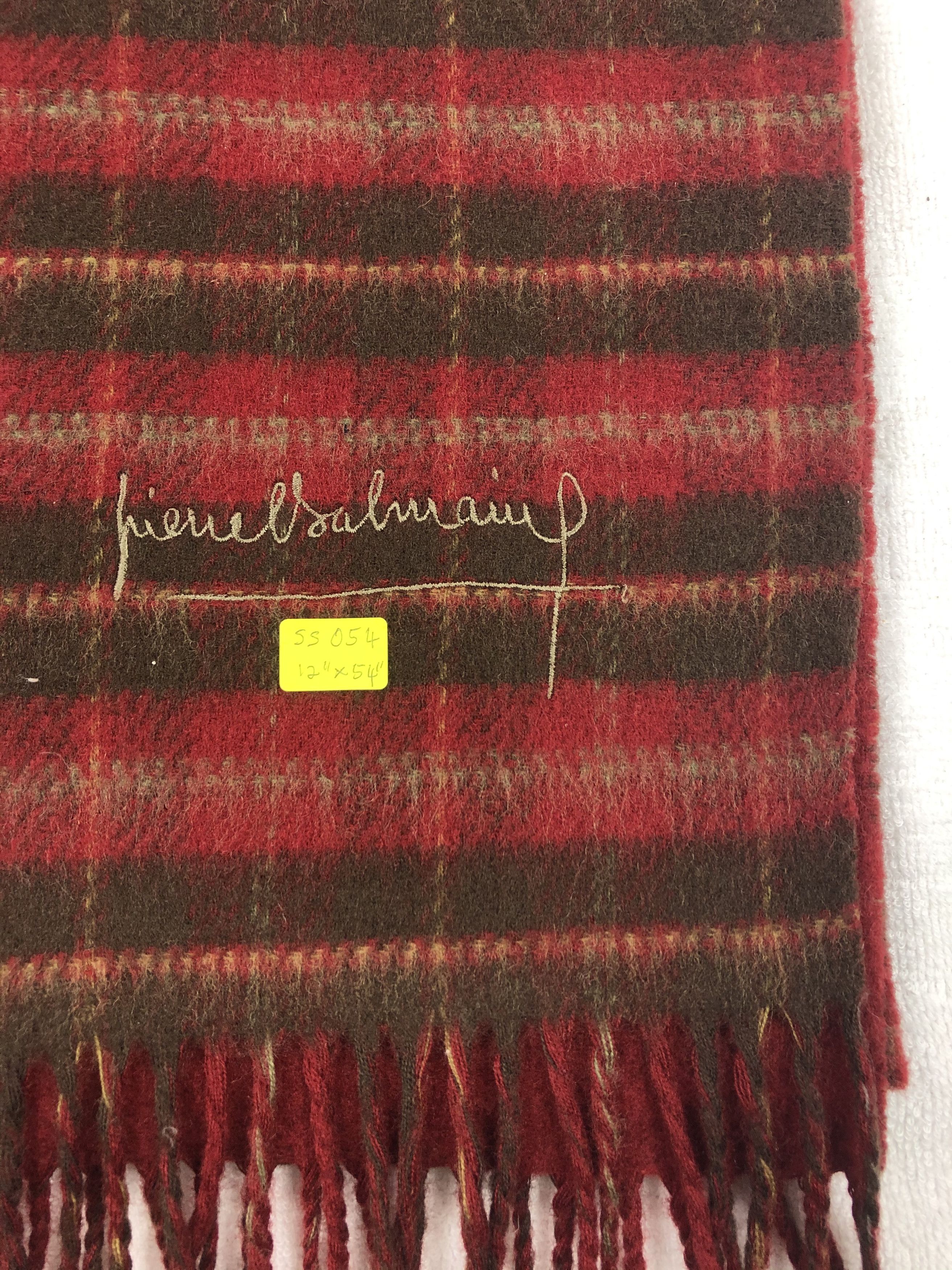 Pierre Balmain Pierre Balmain Scarf / Muffler / Neckwear Size ONE SIZE - 4 Thumbnail