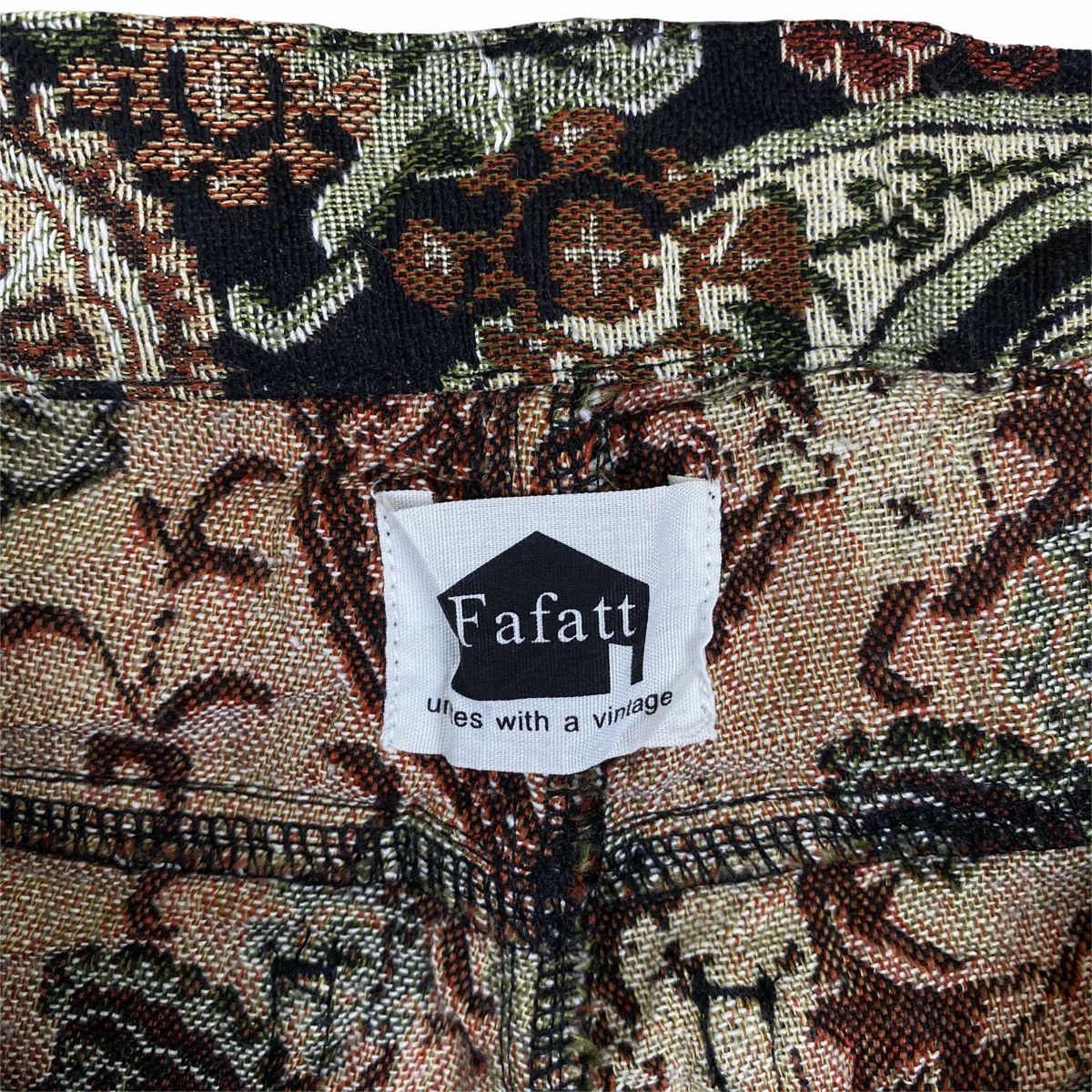 Japanese Brand × Vintage Vintage FAFATT Japanese Brand Paisley Design Casual Pants Size US 28 / EU 44 - 8 Thumbnail