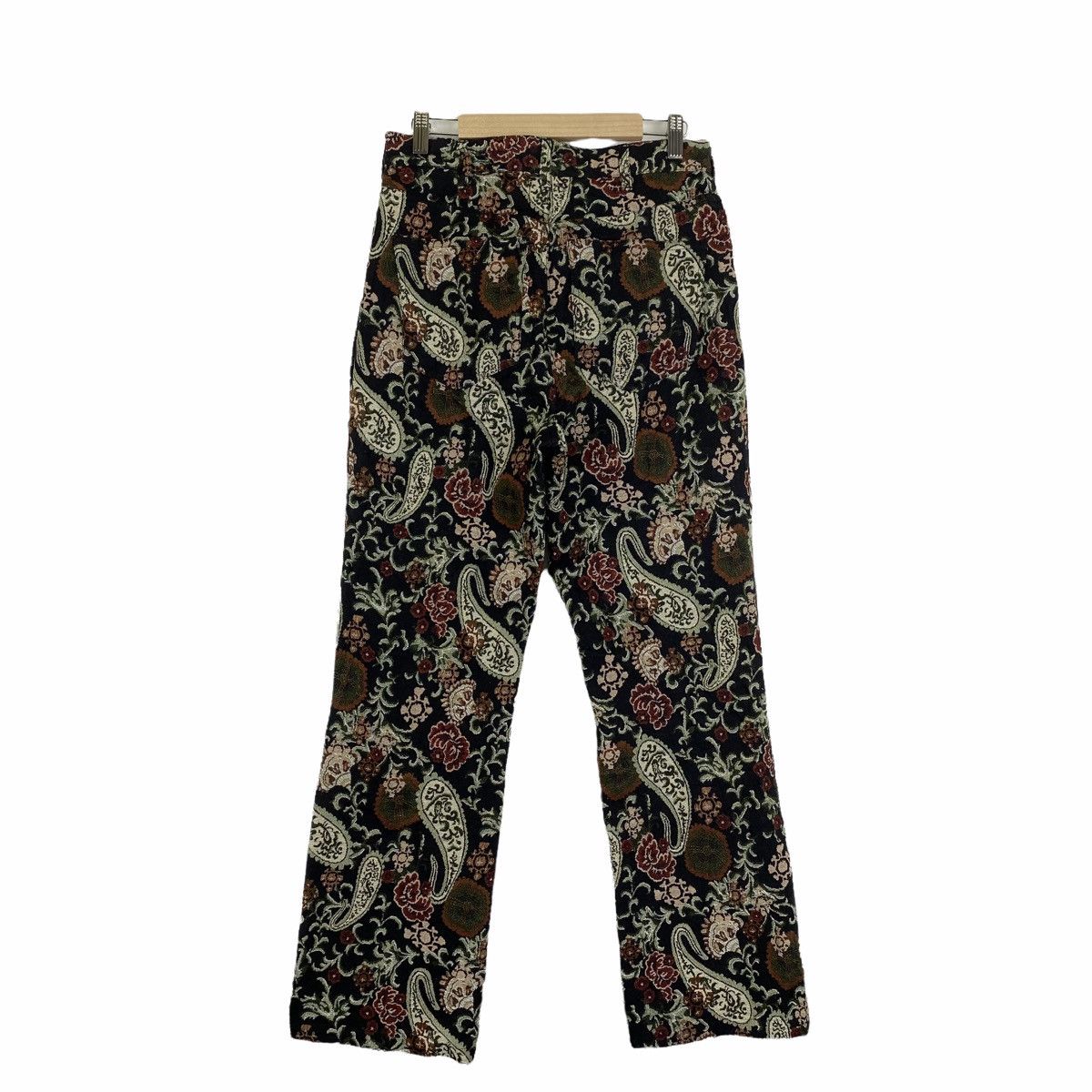 Japanese Brand × Vintage Vintage FAFATT Japanese Brand Paisley Design Casual Pants Size US 28 / EU 44 - 2 Thumbnail