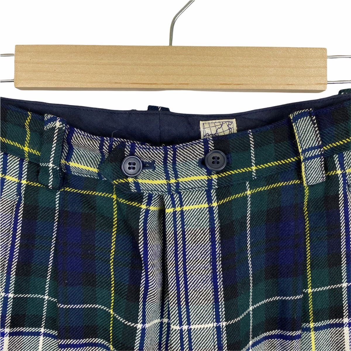 Japanese Brand × Junko Shimada × Vintage Vintage Part 2 JUNKO SHIMADA Checkered Beggy Casual Pants Size US 26 / EU 42 - 7 Thumbnail