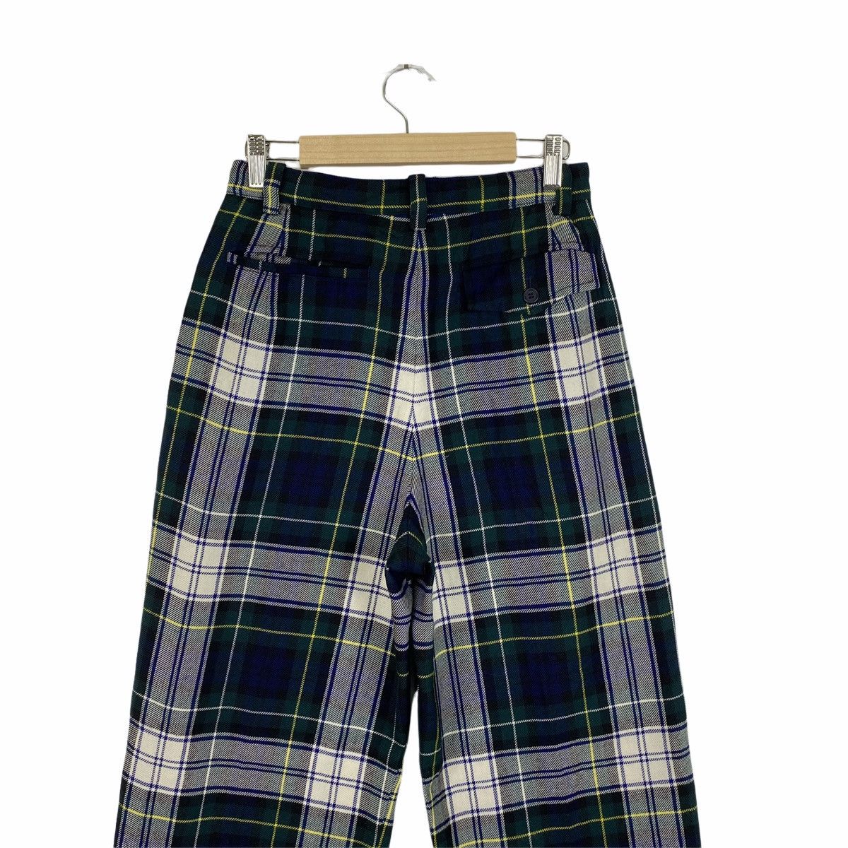 Japanese Brand × Junko Shimada × Vintage Vintage Part 2 JUNKO SHIMADA Checkered Beggy Casual Pants Size US 26 / EU 42 - 6 Thumbnail
