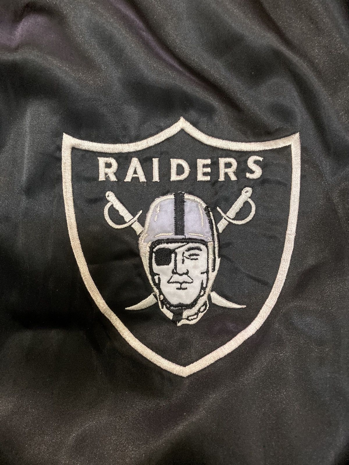 NFL × The Rolling Stones × Vintage Raiders Vintage x The Rolling Stones x Bomber Jacket Size US M / EU 48-50 / 2 - 10 Thumbnail
