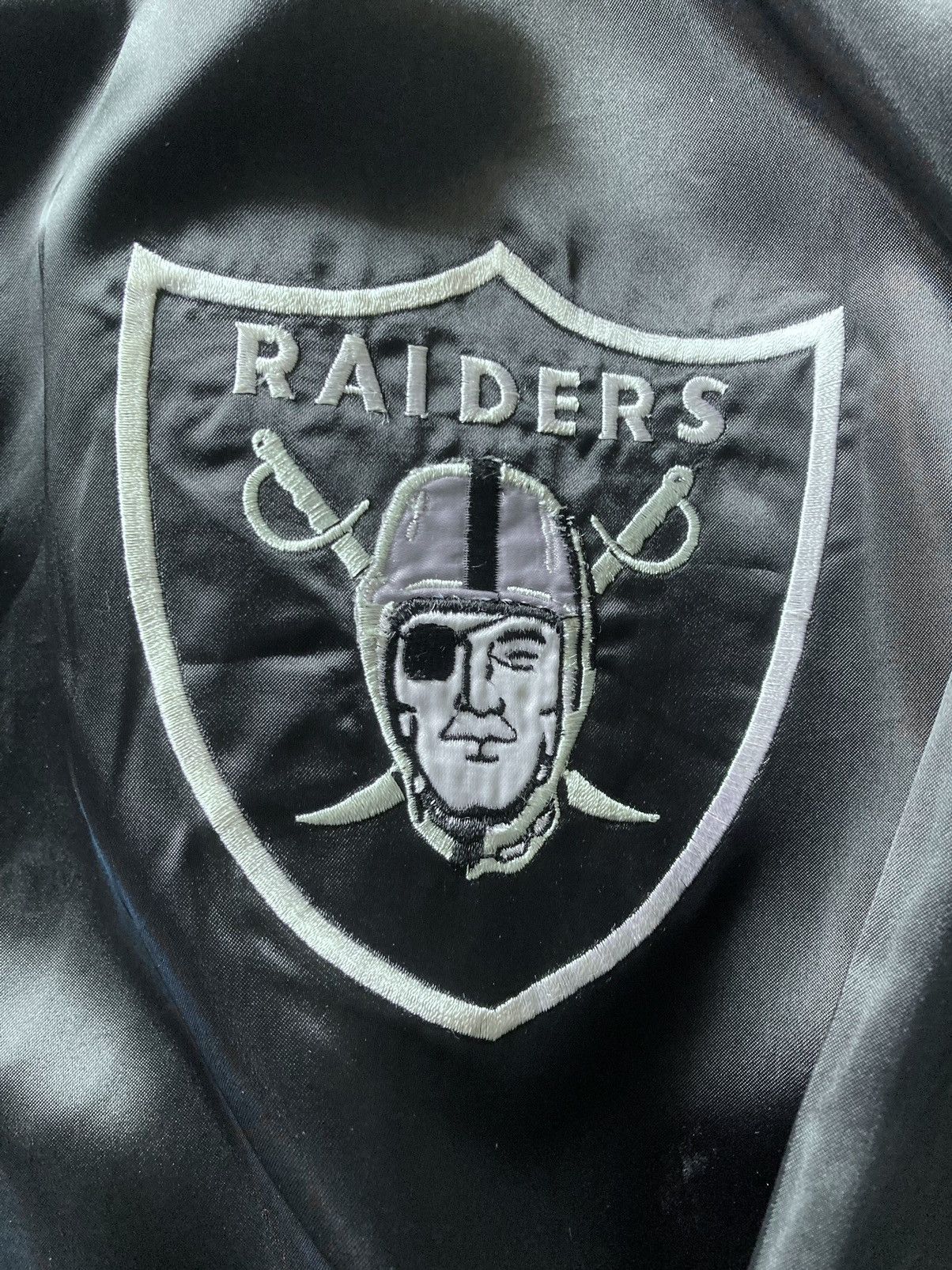 NFL × The Rolling Stones × Vintage Raiders Vintage x The Rolling Stones x Bomber Jacket Size US M / EU 48-50 / 2 - 11 Thumbnail
