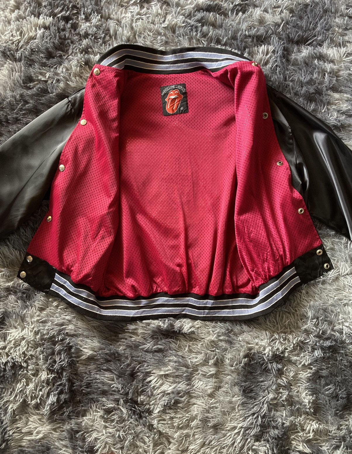 NFL × The Rolling Stones × Vintage Raiders Vintage x The Rolling Stones x Bomber Jacket Size US M / EU 48-50 / 2 - 5 Thumbnail