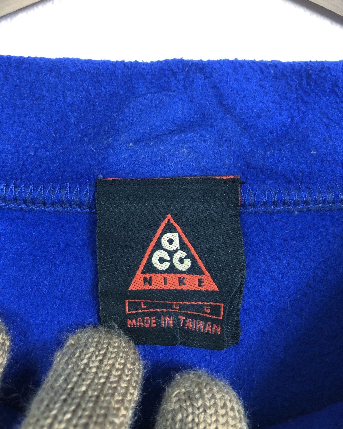 Nike × Nike ACG × Vintage Rare Vintage Nike ACG Fleece Sweatshirt Size US L / EU 52-54 / 3 - 10 Thumbnail