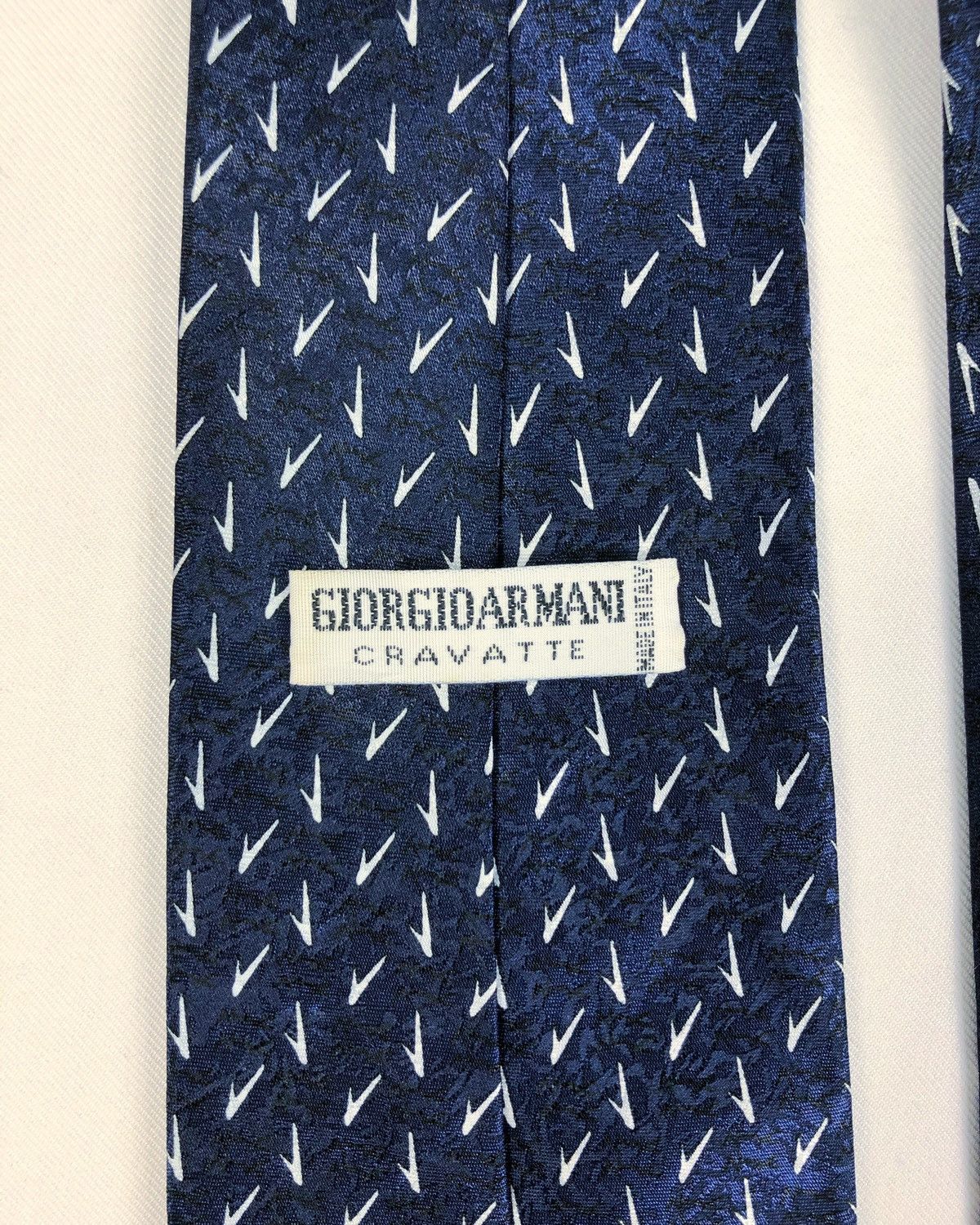 Designer × Giorgio Armani Rare Giorgio Armani Cravatte Silk Necktie Made in Italy Size ONE SIZE - 4 Thumbnail