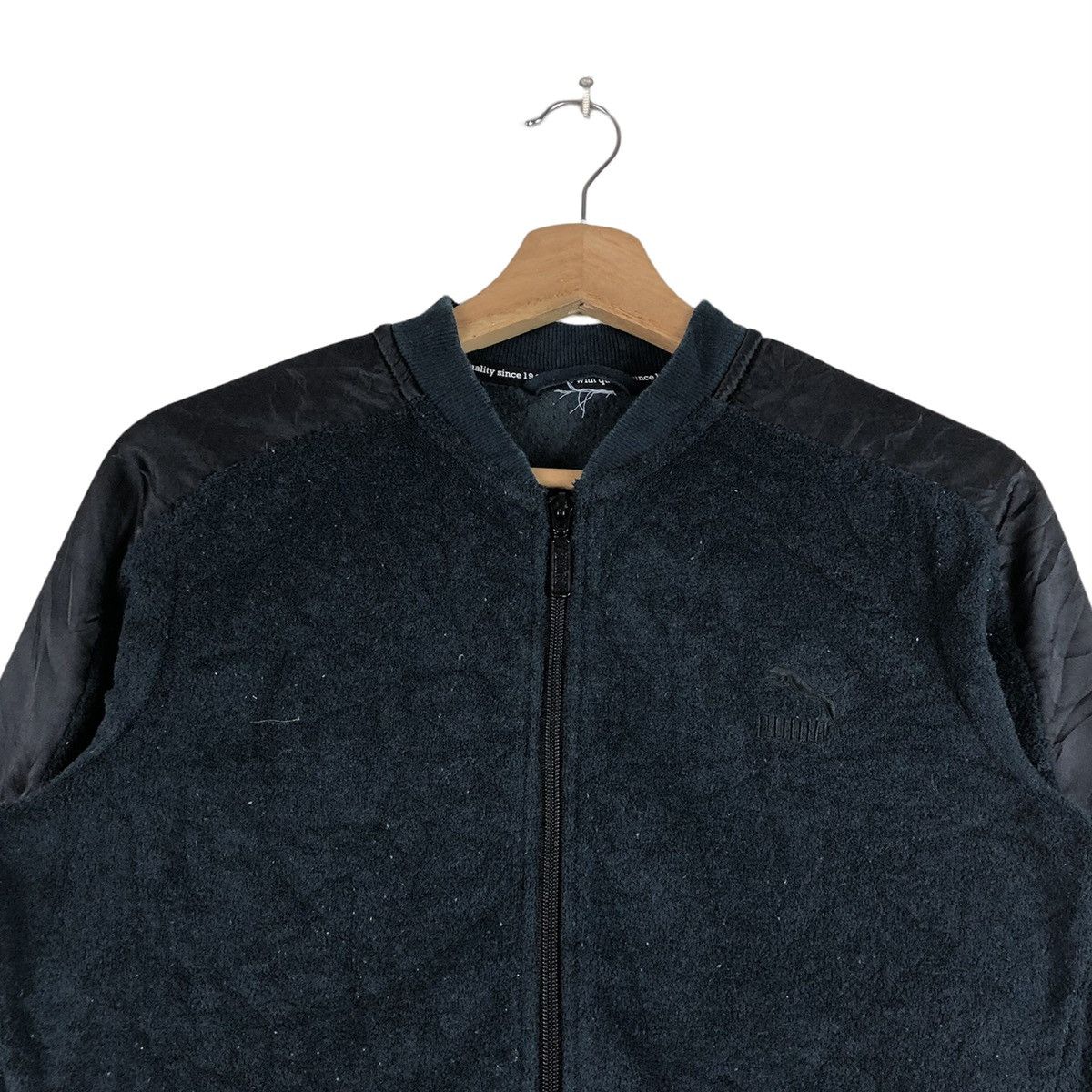 Puma Puma All Black Streetstyle Bomber Jacket Size S / US 4 / IT 40 - 2 Thumbnail
