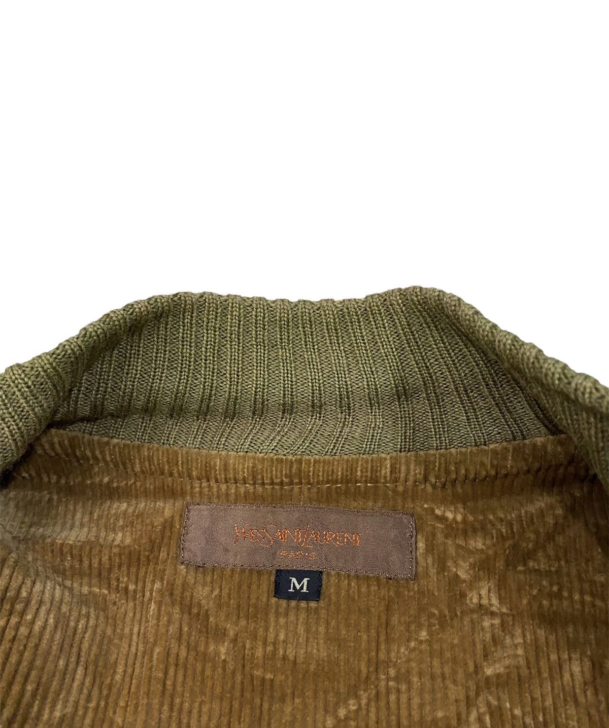 Yves Saint Laurent Vintage rare Yves Saint Laurent Corduroy buckle jacket Size US M / EU 48-50 / 2 - 10 Thumbnail