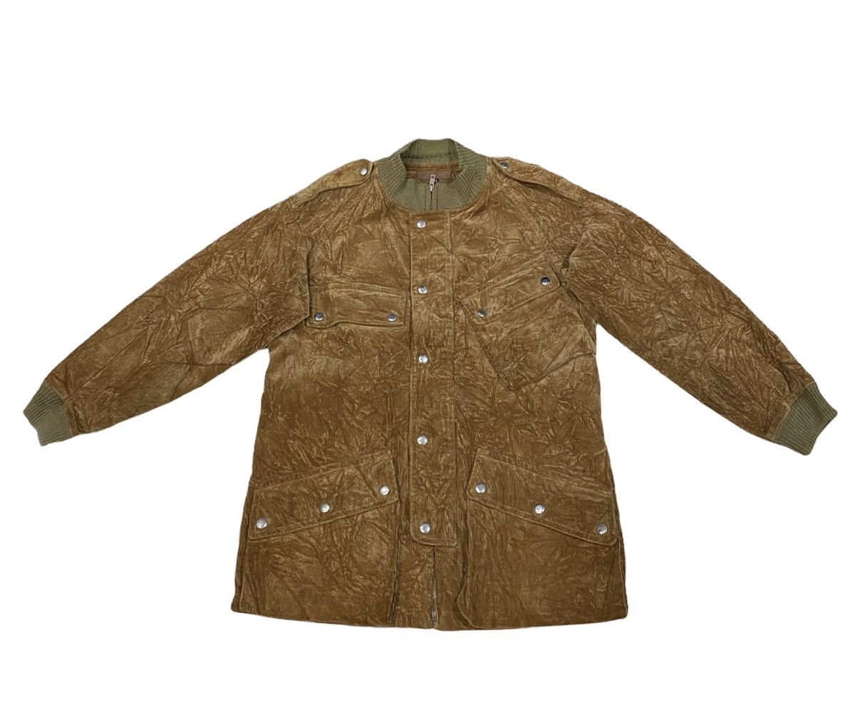 Yves Saint Laurent Vintage rare Yves Saint Laurent Corduroy buckle jacket Size US M / EU 48-50 / 2 - 1 Thumbnail