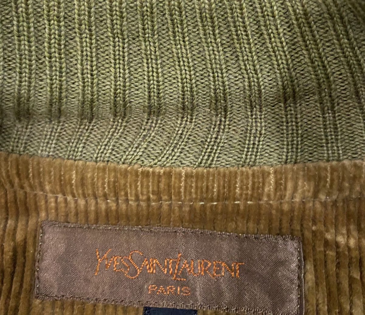 Yves Saint Laurent Vintage rare Yves Saint Laurent Corduroy buckle jacket Size US M / EU 48-50 / 2 - 11 Thumbnail