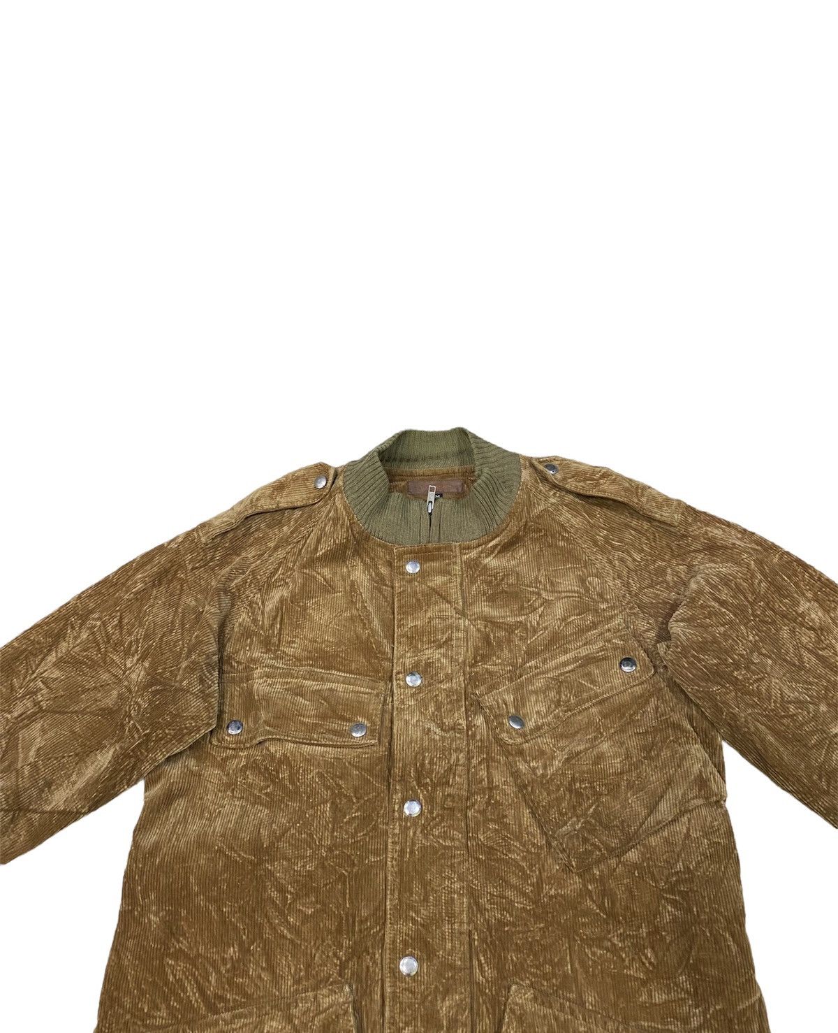 Yves Saint Laurent Vintage rare Yves Saint Laurent Corduroy buckle jacket Size US M / EU 48-50 / 2 - 4 Thumbnail