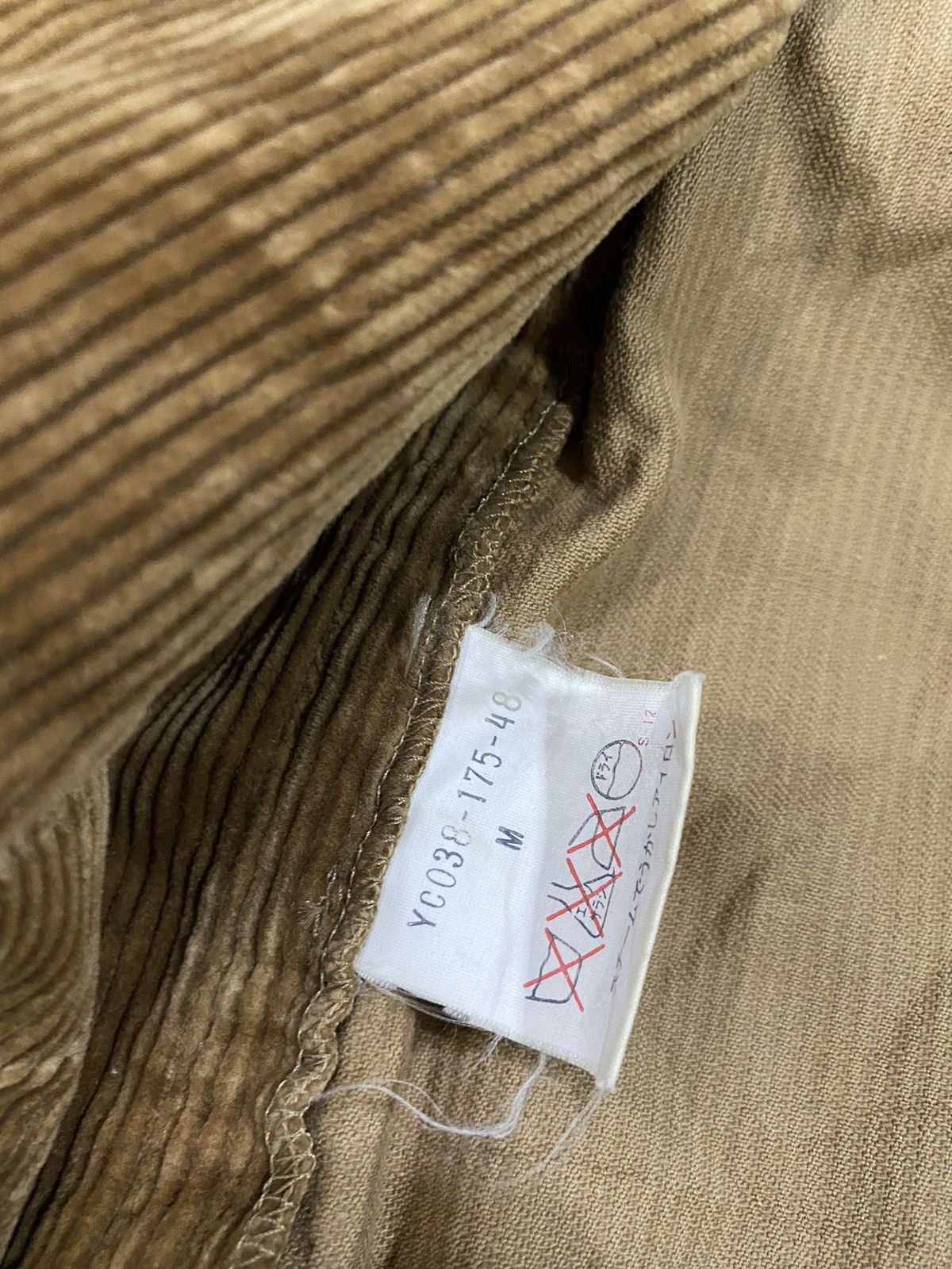 Yves Saint Laurent Vintage rare Yves Saint Laurent Corduroy buckle jacket Size US M / EU 48-50 / 2 - 13 Thumbnail