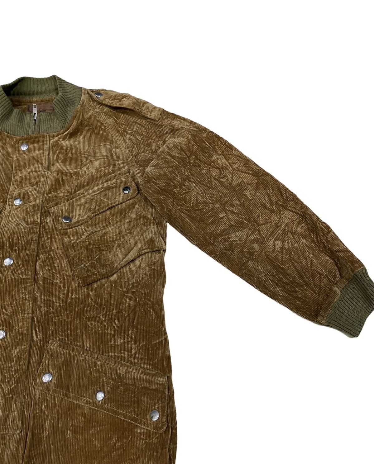 Yves Saint Laurent Vintage rare Yves Saint Laurent Corduroy buckle jacket Size US M / EU 48-50 / 2 - 8 Thumbnail