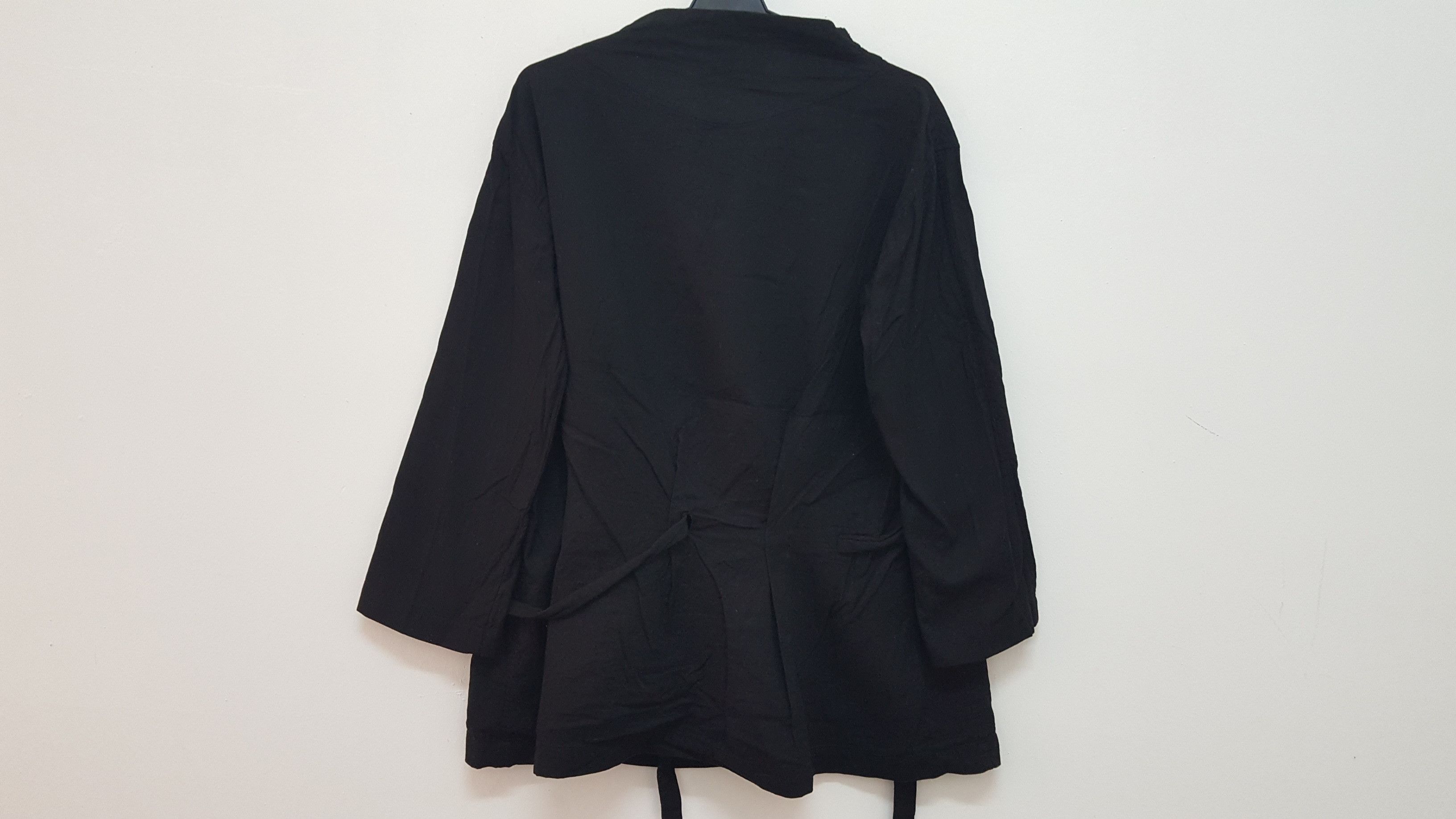 Issey Miyake GRAIL 🔥🔥🔥 ISSEY MIYAKE LONG SHIRT DRAWSTRING MOCKNECK DESIGN Size US M / EU 48-50 / 2 - 3 Thumbnail