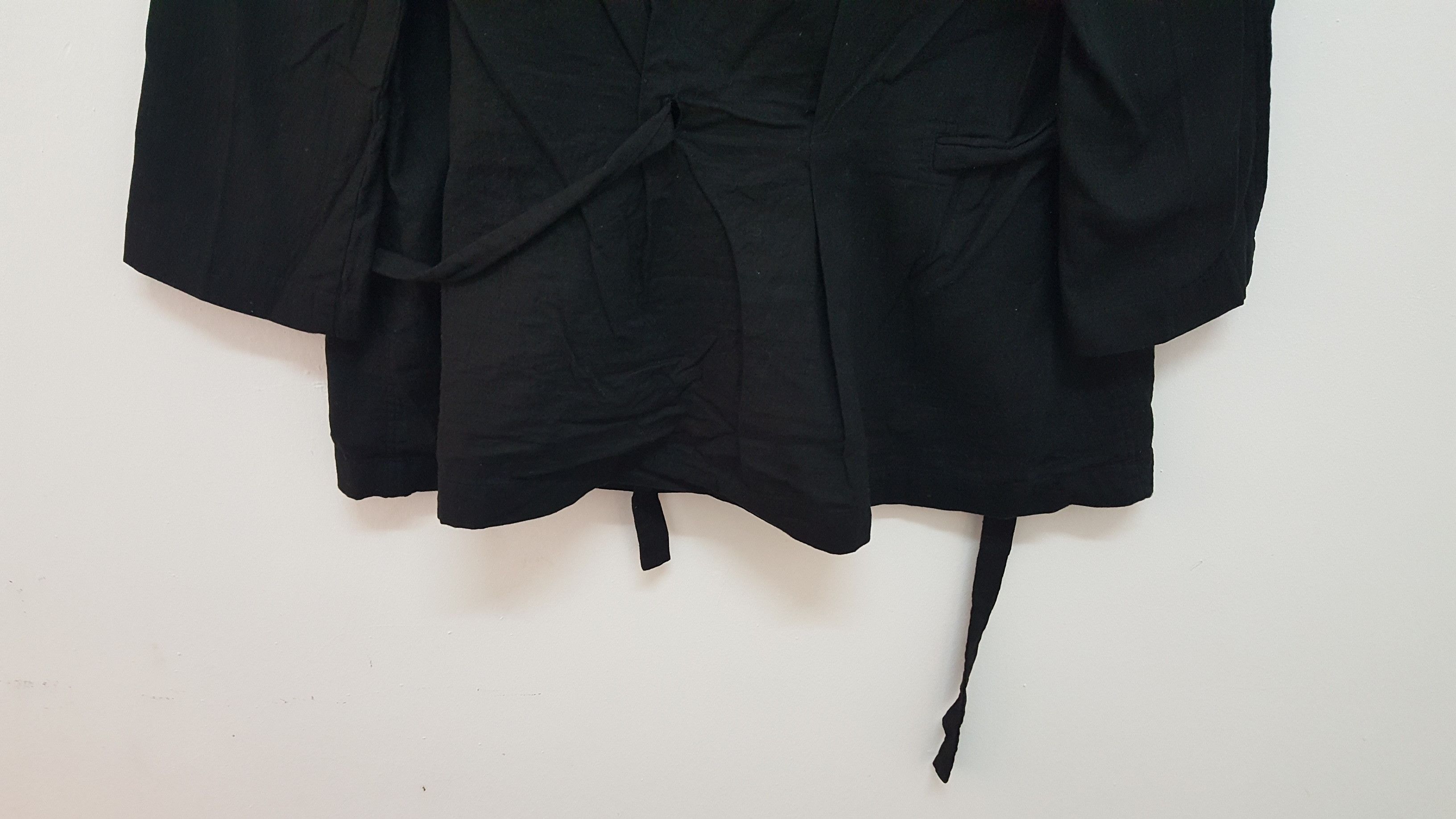 Issey Miyake GRAIL 🔥🔥🔥 ISSEY MIYAKE LONG SHIRT DRAWSTRING MOCKNECK DESIGN Size US M / EU 48-50 / 2 - 6 Thumbnail