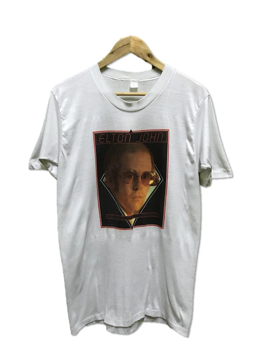 Band Tees × Vintage 70s Elton John Louder Than Concorde But Not Quite As Pretty Size US S / EU 44-46 / 1 - 1 Thumbnail