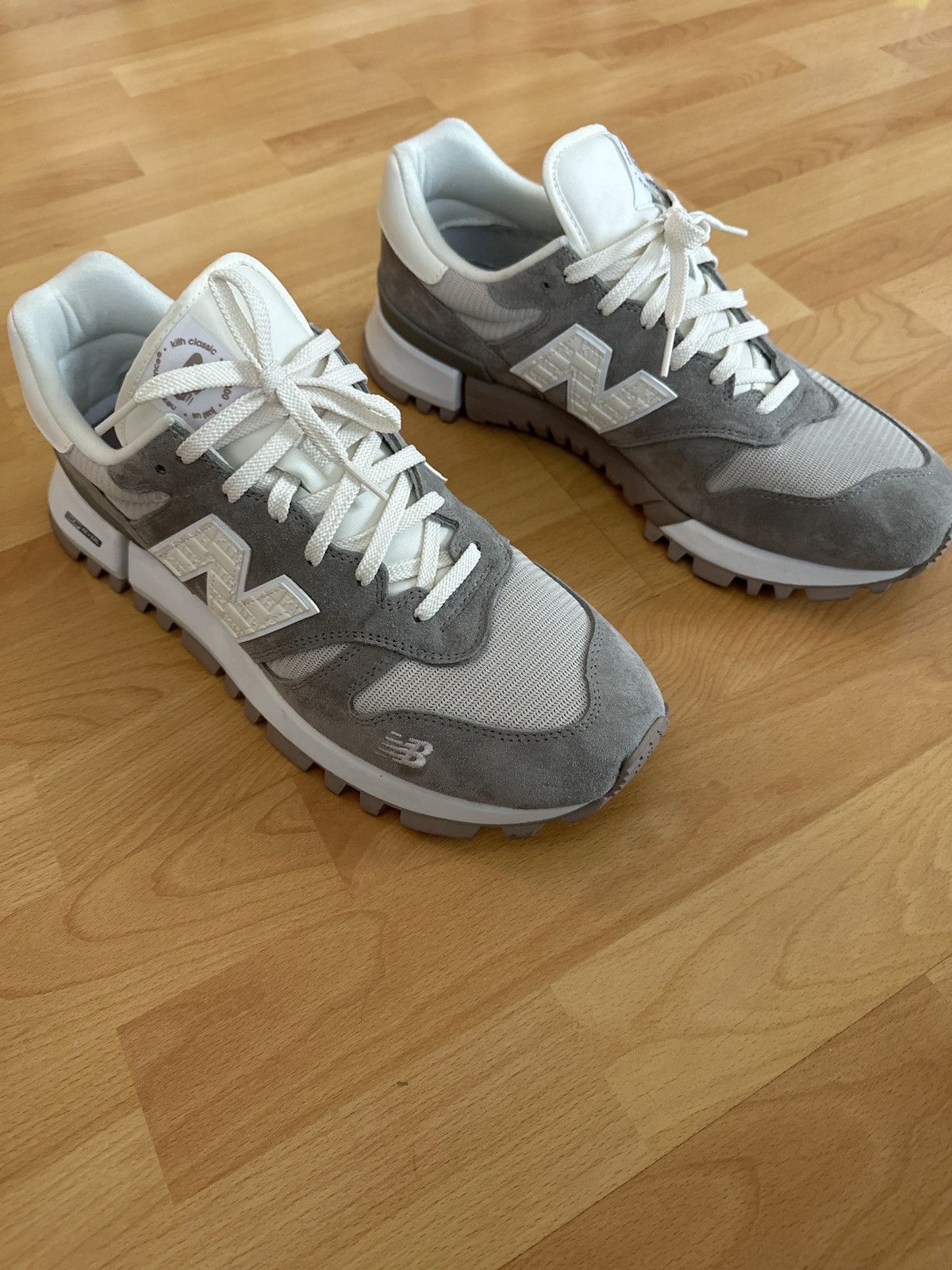 image of Kith New Balance 10Th Anniversary Elephant Shoes in Grey, Men's (Size 14)