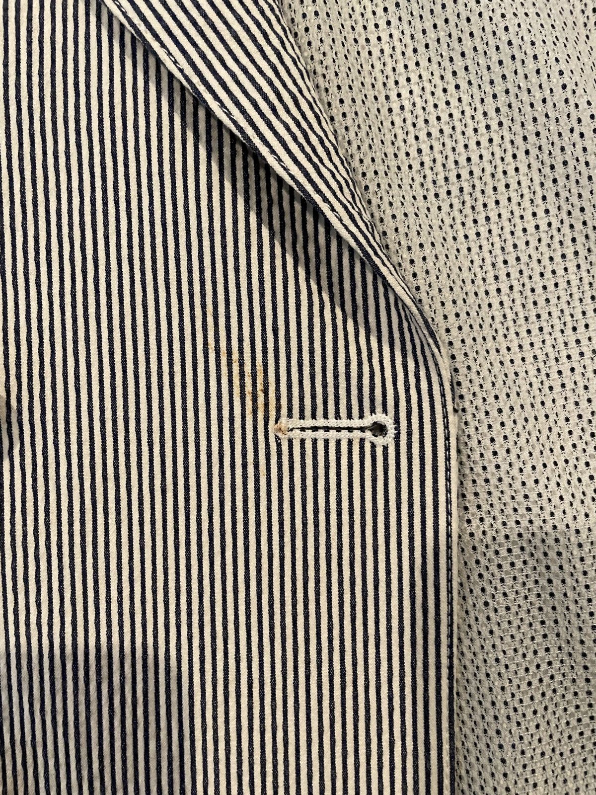 Noah Noah Seersucker Blazer (navy) Size US L / EU 52-54 / 3 - 6 Thumbnail