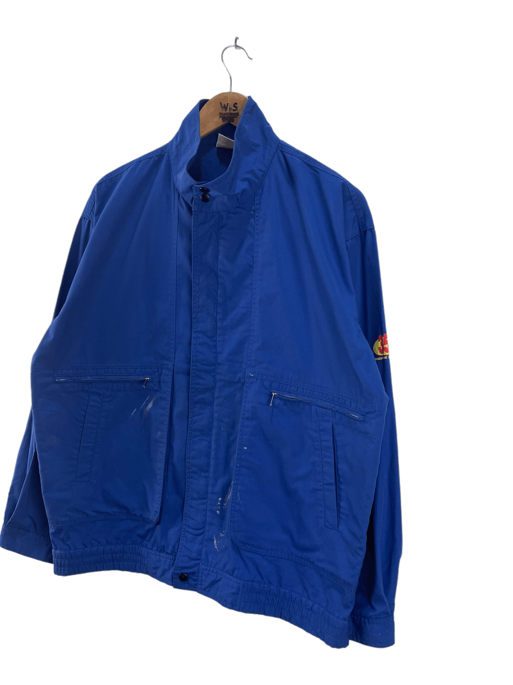 Japanese Brand Vintage Bridgestone Working Jacket Size US L / EU 52-54 / 3 - 5 Thumbnail